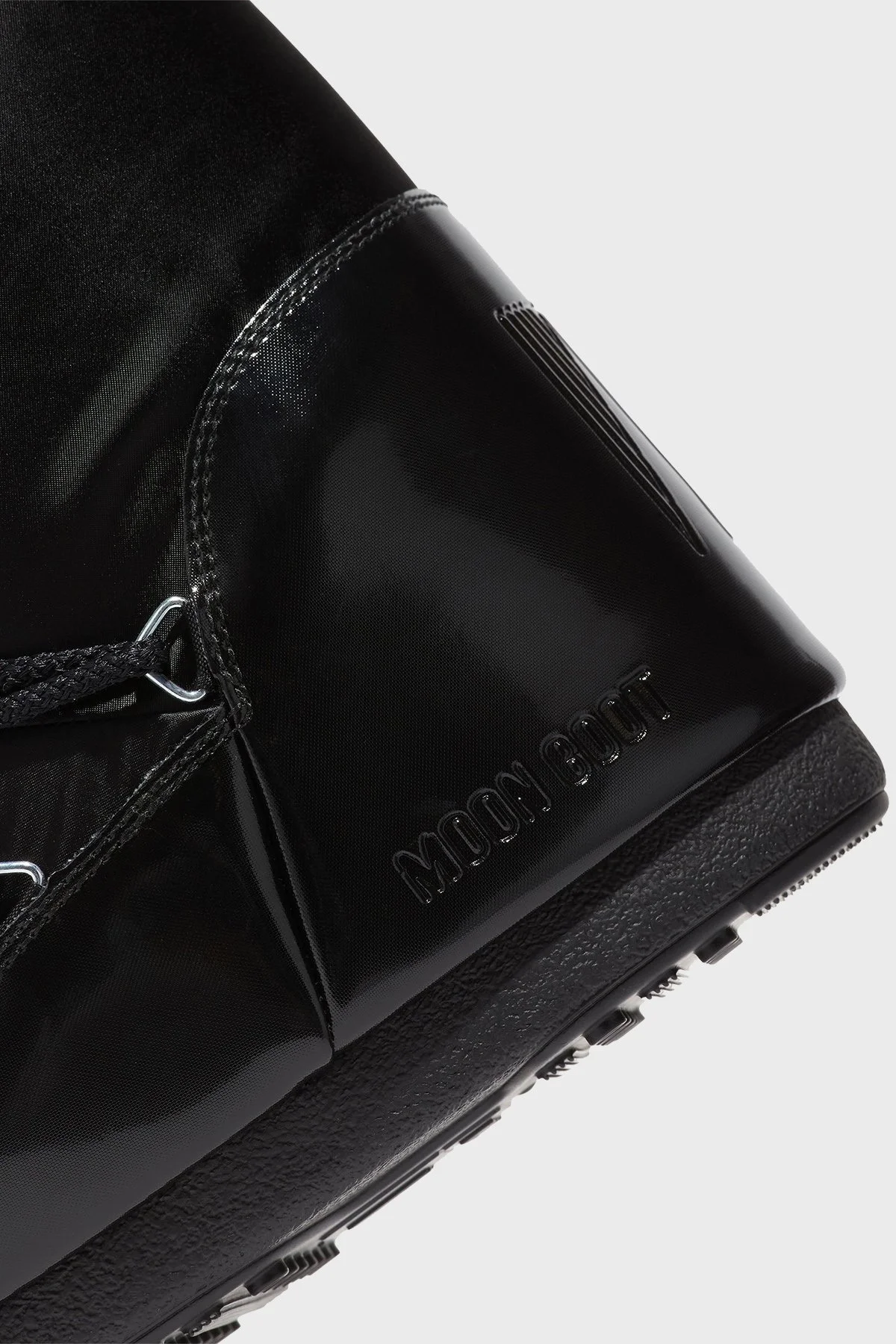 Moon Boot Logolu Bağcıklı Su İtici Bayan Kar Botu 80D1401680 N001 SİYAH - 5