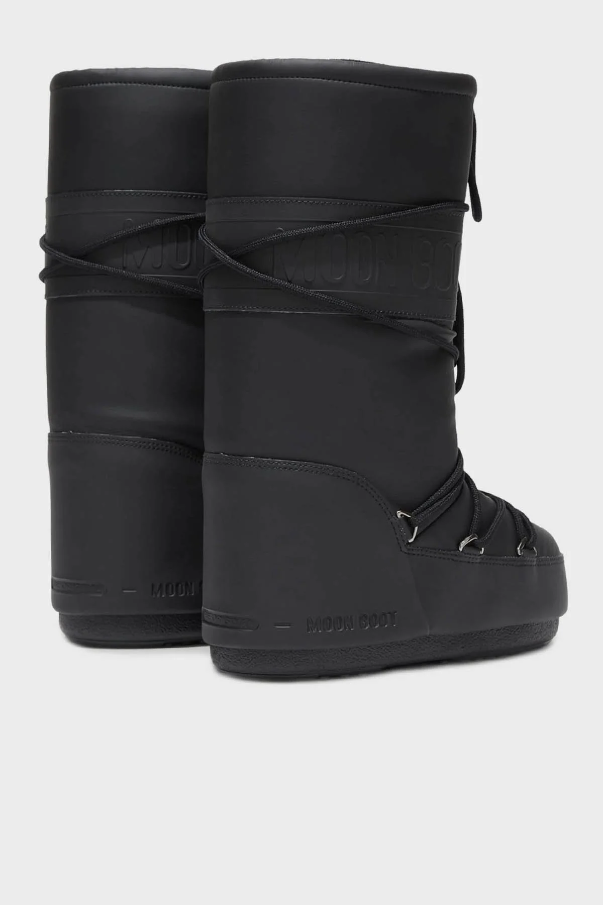 Moon Boot Logolu Bağcıklı Su İtici Bayan Kar Botu 80D1402760 N001 SİYAH - 3