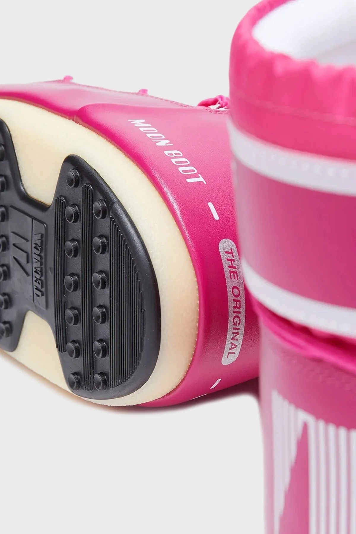 Moon Boot Logolu Bağcıklı Su İtici Bayan Kar Botu 80D1409340J 003 FUŞYA - 12