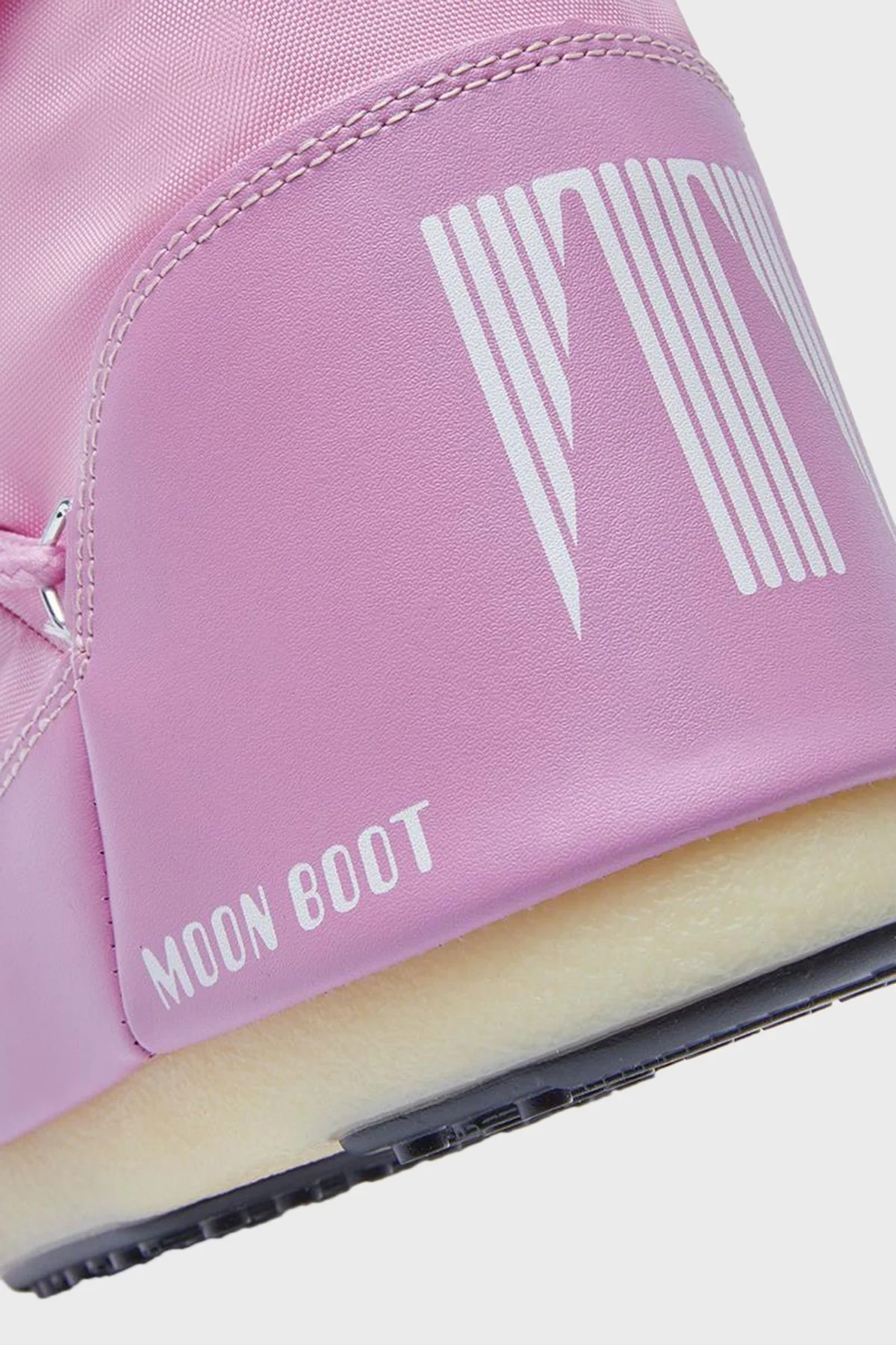 Moon Boot Logolu Bağcıklı Suya Dayanıklı Bayan Kar Botu 80D1400440 J001 PEMBE - 8