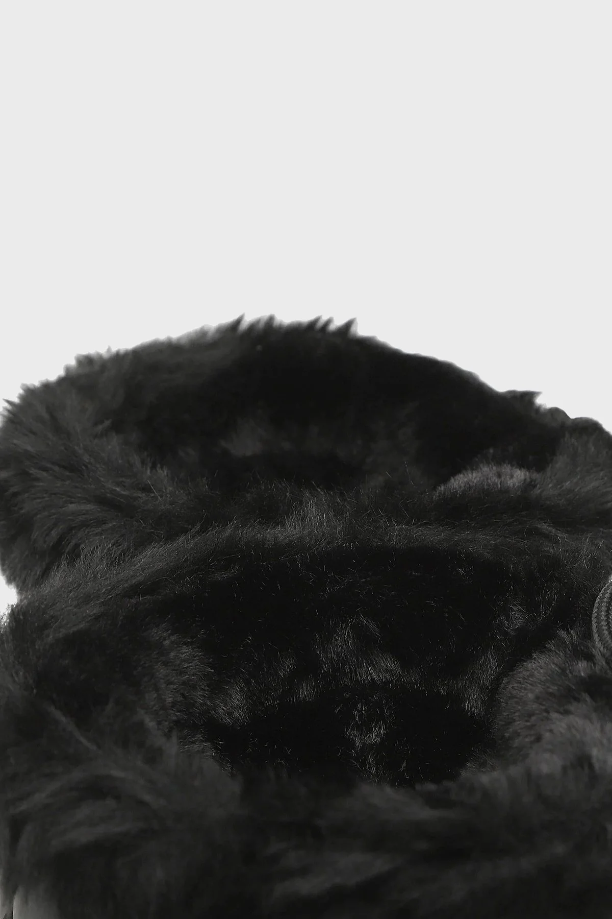 Moon Boot Suni Kürk Detaylı Su İtici Yalıtımlı Bayan Kar Botu 14093900 001 SİYAH - 4