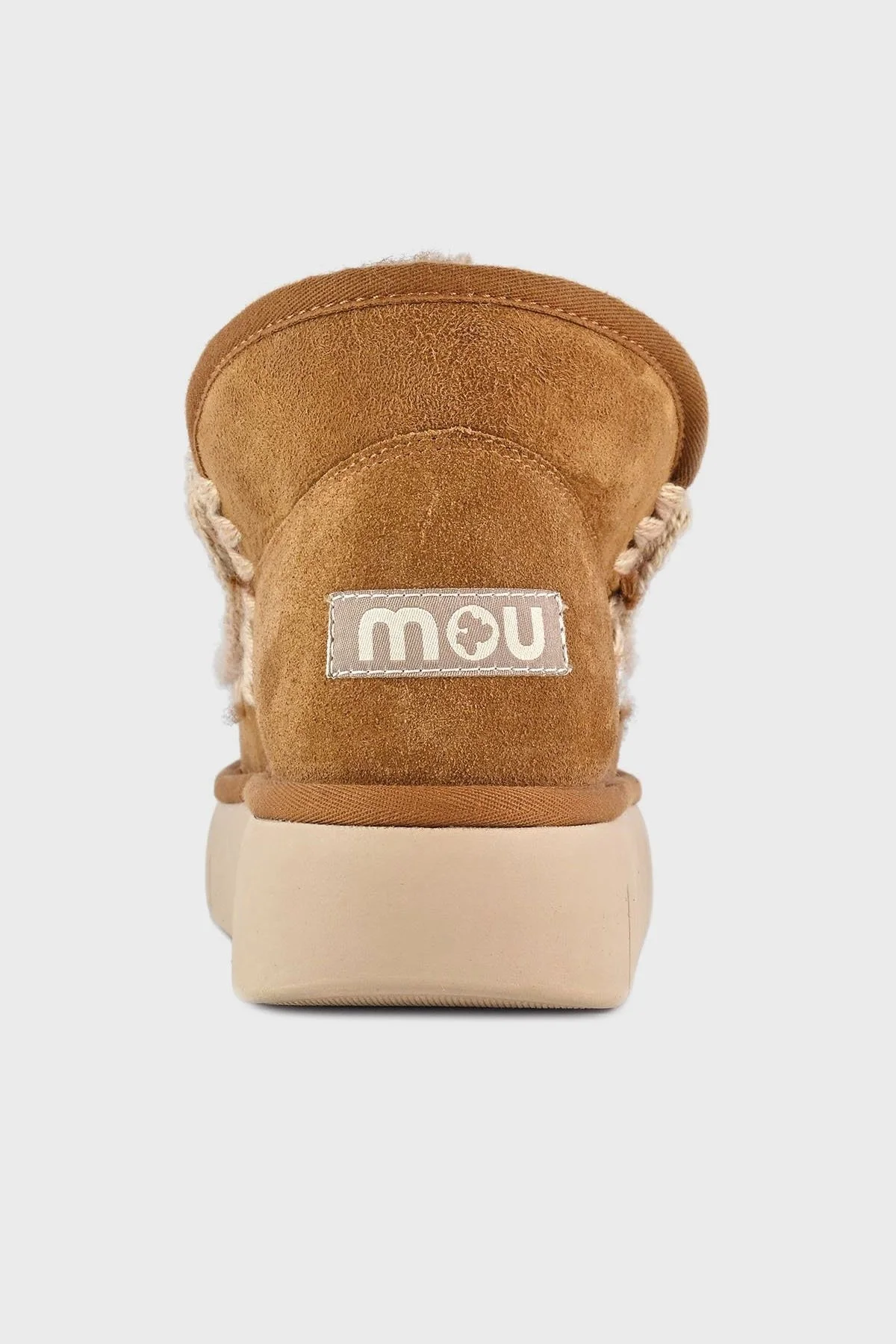 Mou Logolu Hakiki Deri Yumuşak Tüylü Dikiş Detaylı Eskimo Bounce Bayan Bot MU.FW531009A COG TABA - 10