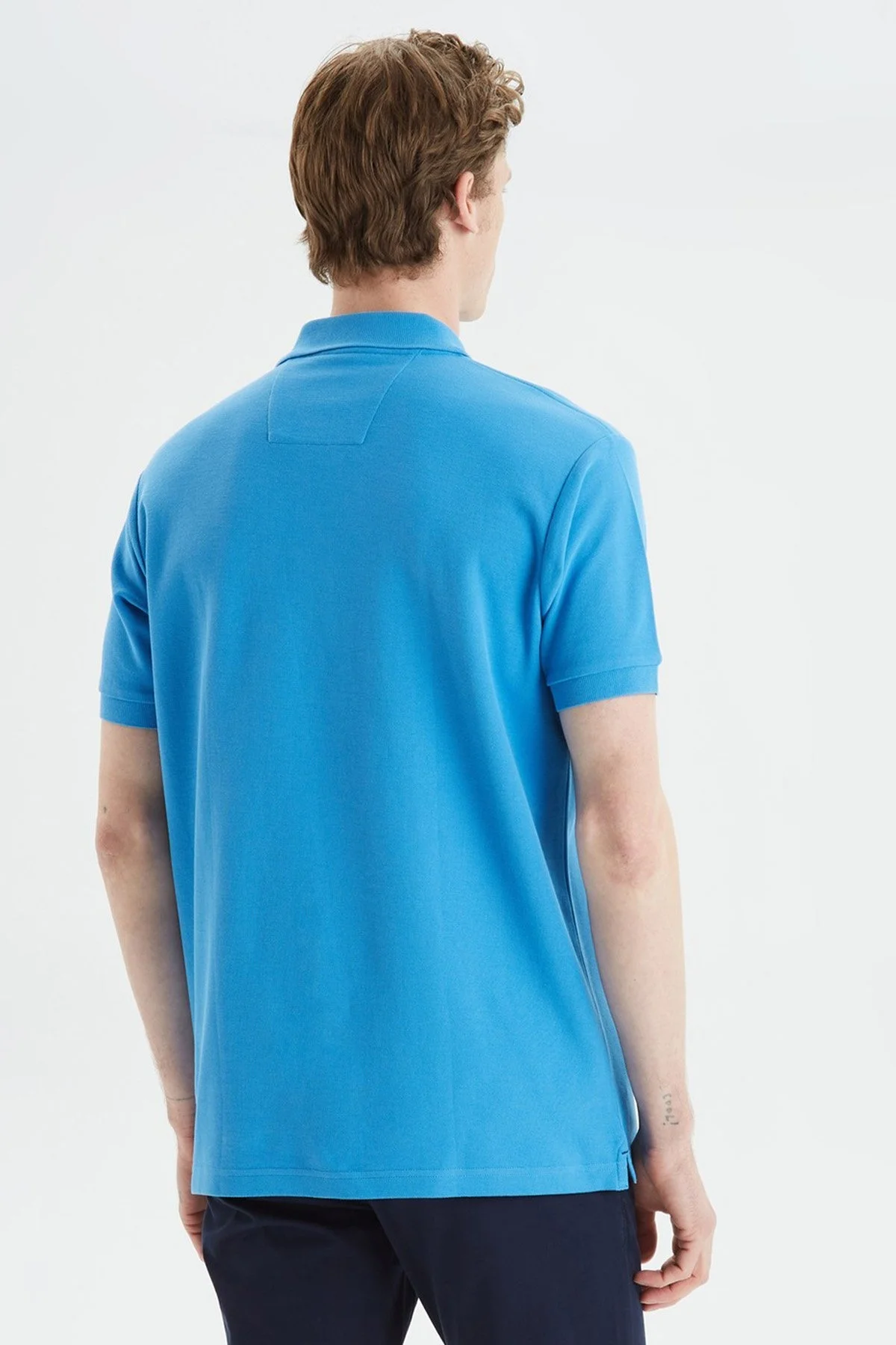 Nautica Classic Fit % 100 Pamuk Düğmeli Erkek Polo T Shirt K35000T 4CM SAKS - 2