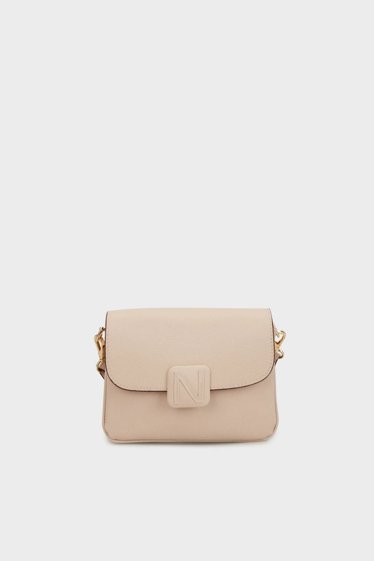 Nautica Logolu Ayarlanabilir Askılı Bayan Çanta CN7120T KUM - 1