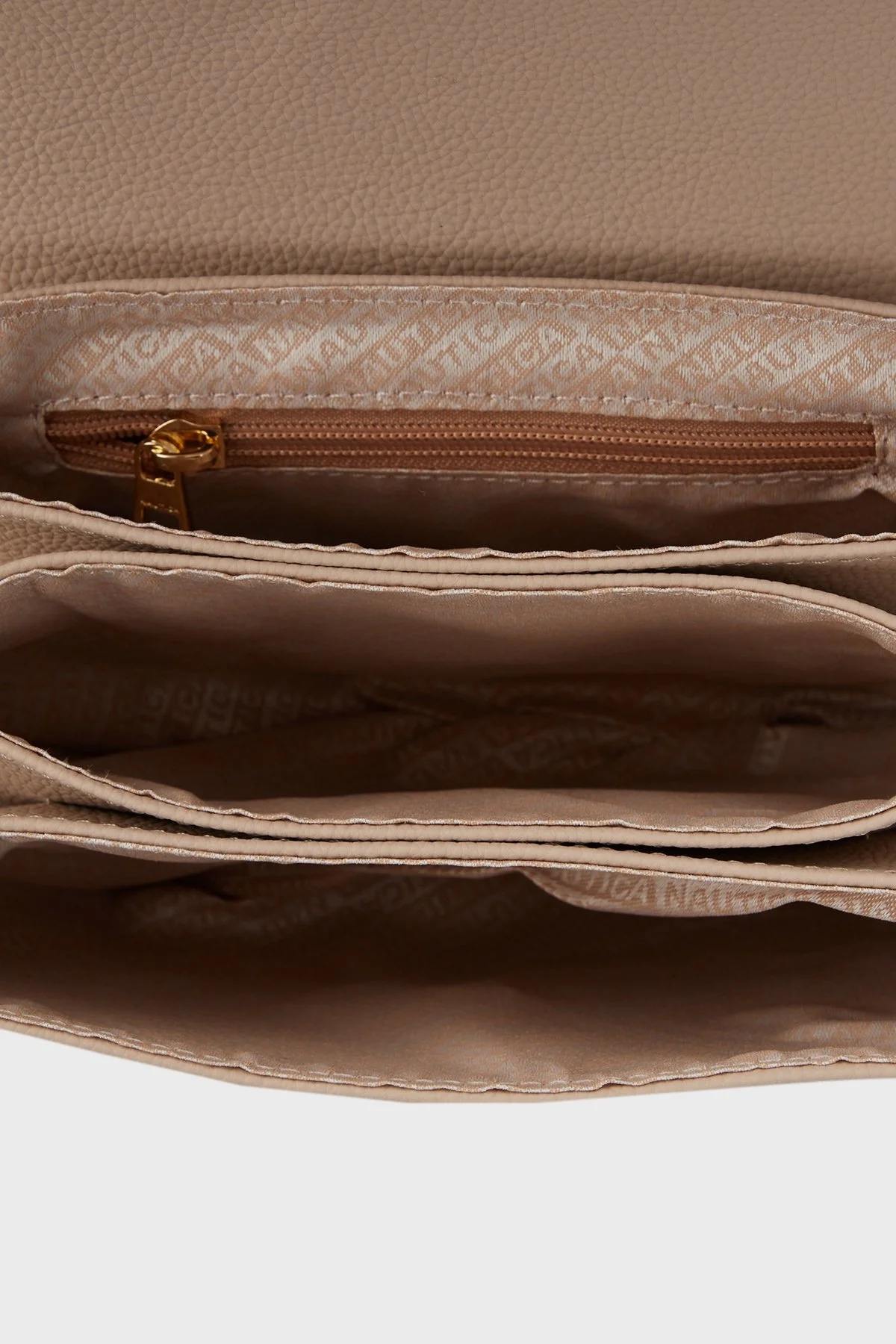 Nautica Logolu Ayarlanabilir Askılı Bayan Çanta CN7120T KUM - 4