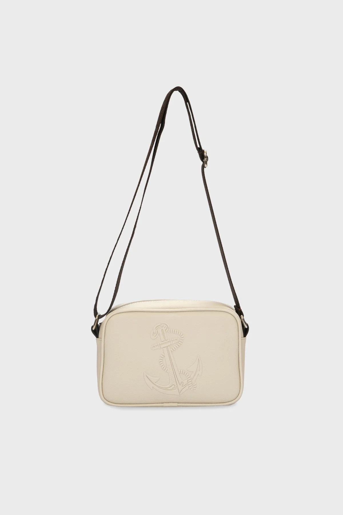 Nautica Logolu Ayarlanabilir Omuz Askılı Bayan Çanta CN6178T TAŞ - 1