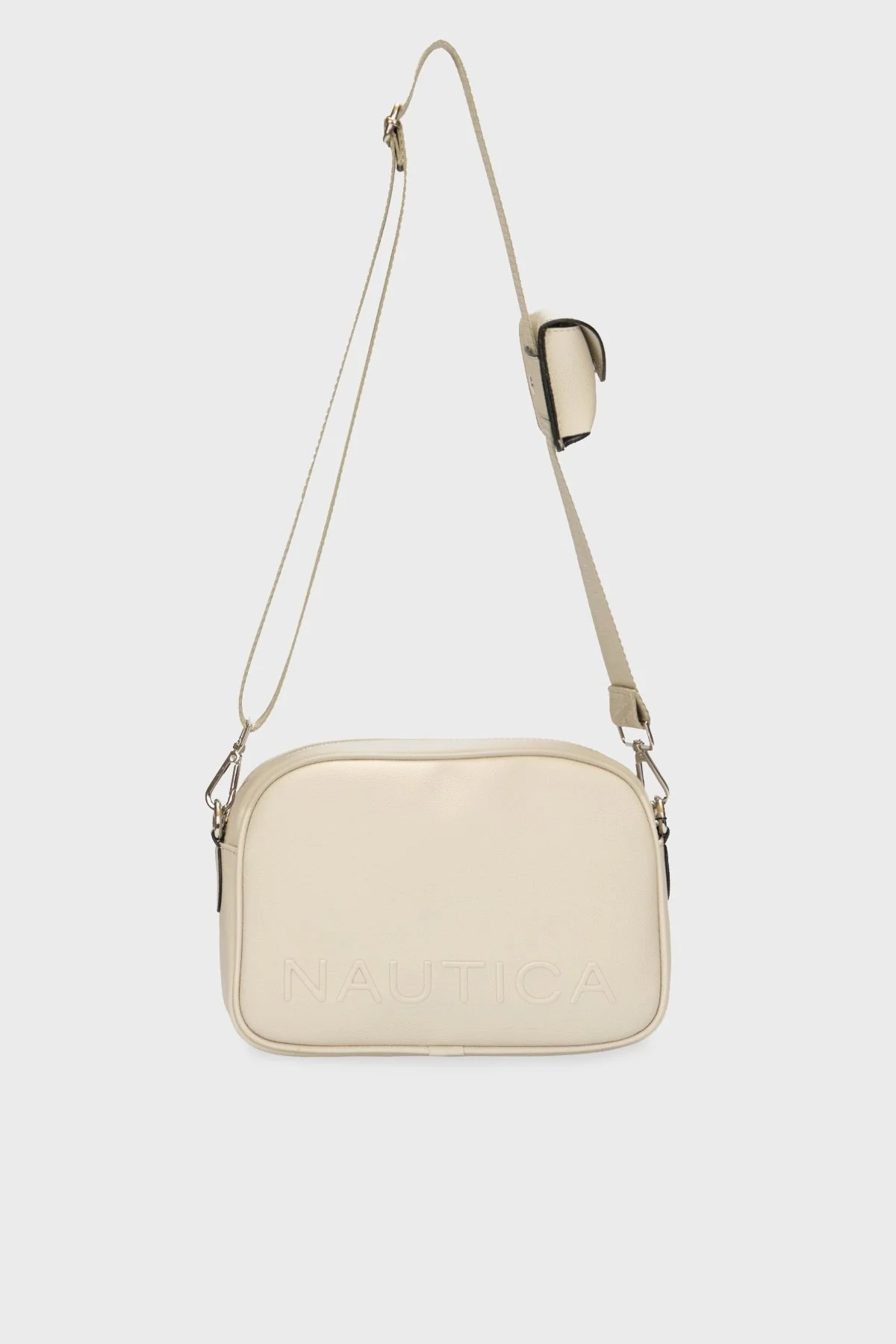 Nautica Mini Cüzdanlı Çıkarılabilir Uzatma Askılı Bayan Çanta CN6168T TAŞ - 1