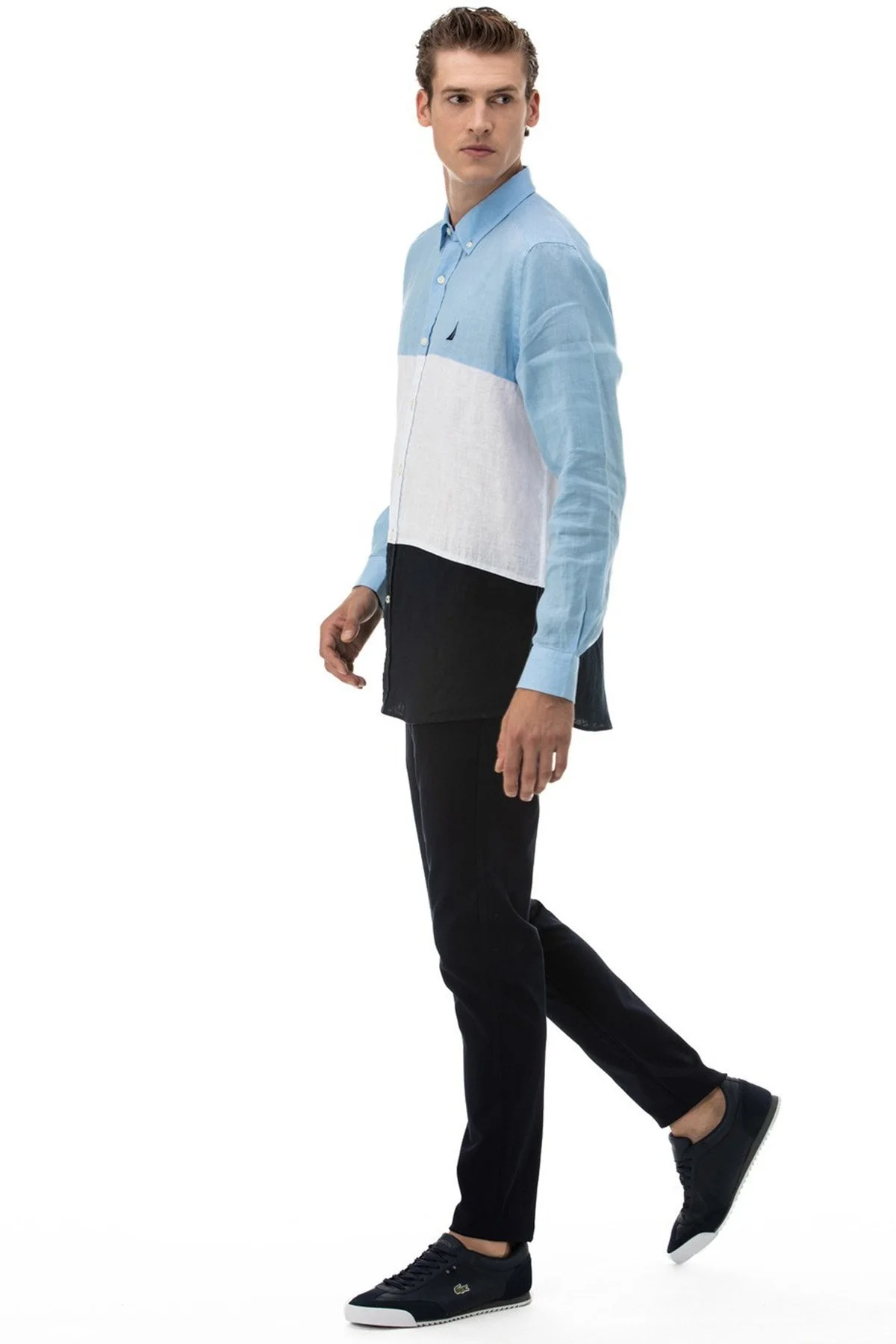 Nautica Pamuklu Normal Bel Slim Fit Erkek Pantolon P01011T 4NV LACİVERT - 2