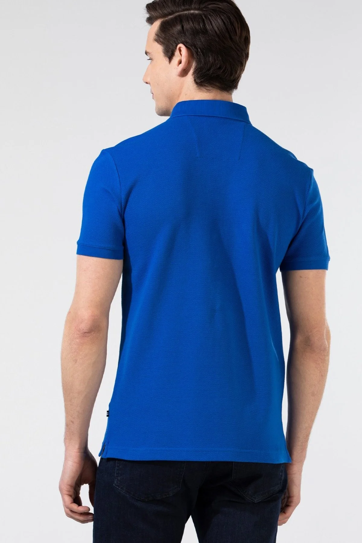 Nautica Pamuklu Slim Fit Düğmeli Polo Erkek T Shirt K35052T 4C9 SAKS - 4