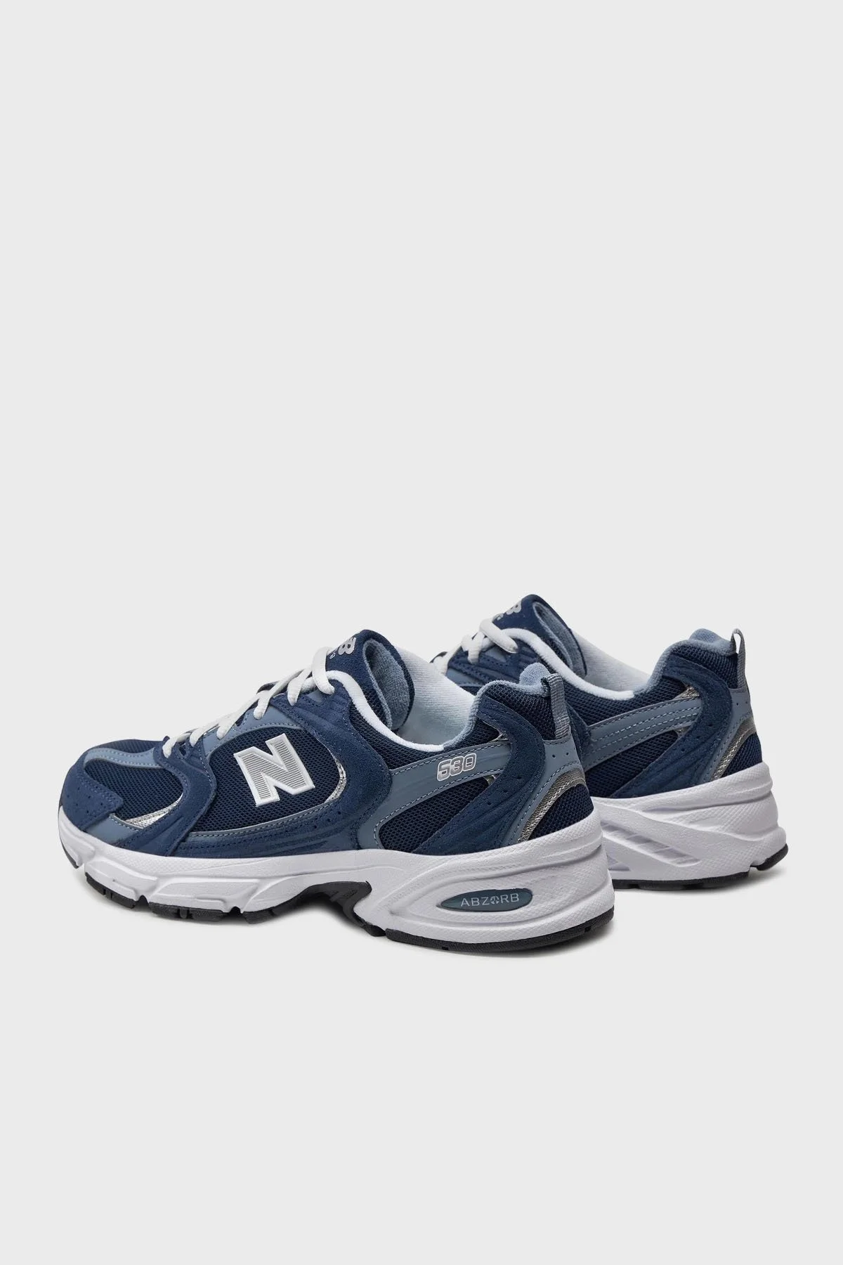 New Balance 530 Koşu Spor Bayan Ayakkabı MR530CA BEYAZ-LACİVERT - 3