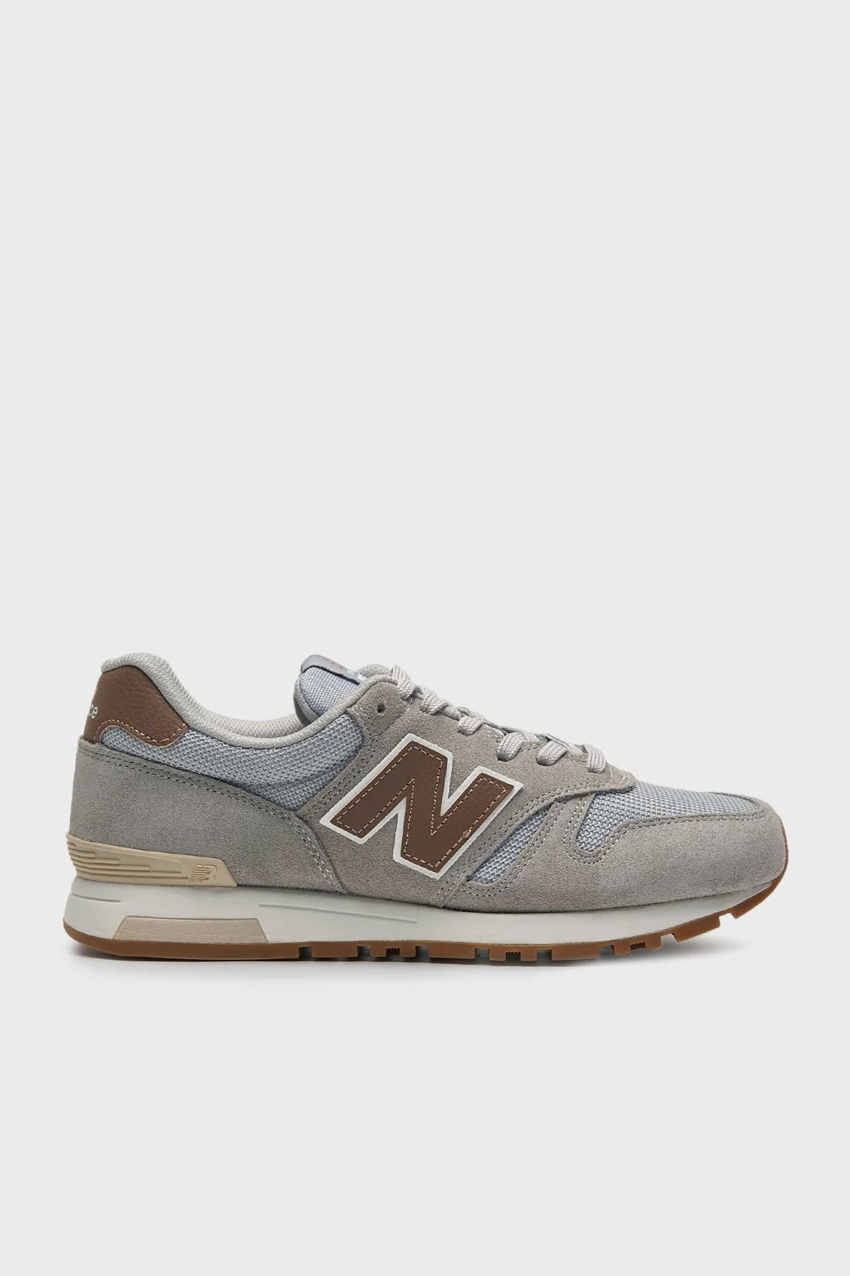 New Balance 565 Logolu Sneaker Erkek Ayakkabı ML565GTG GRİ - 1