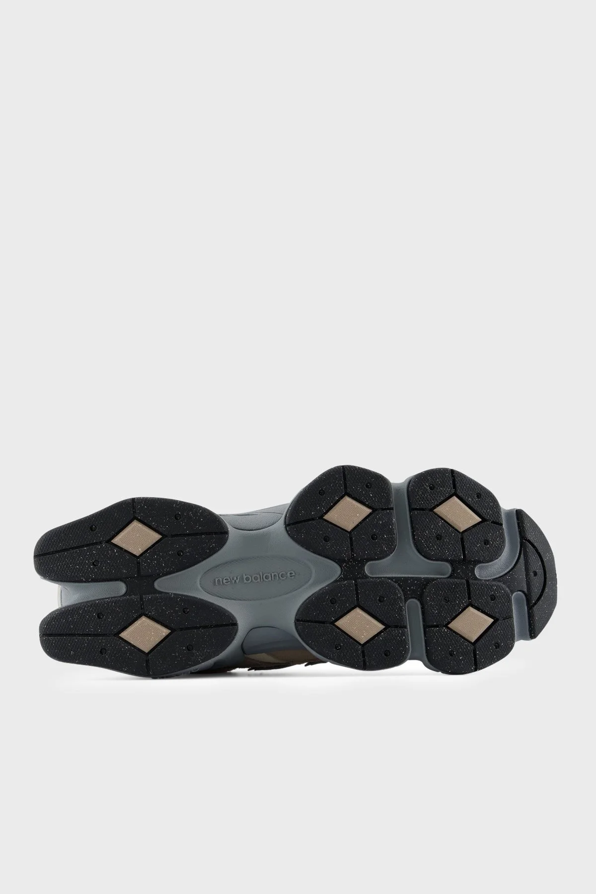 New Balance 9060 Süet ve File Sneaker Unisex Ayakkabı U90608DB Sütlü kahve-gri - 5