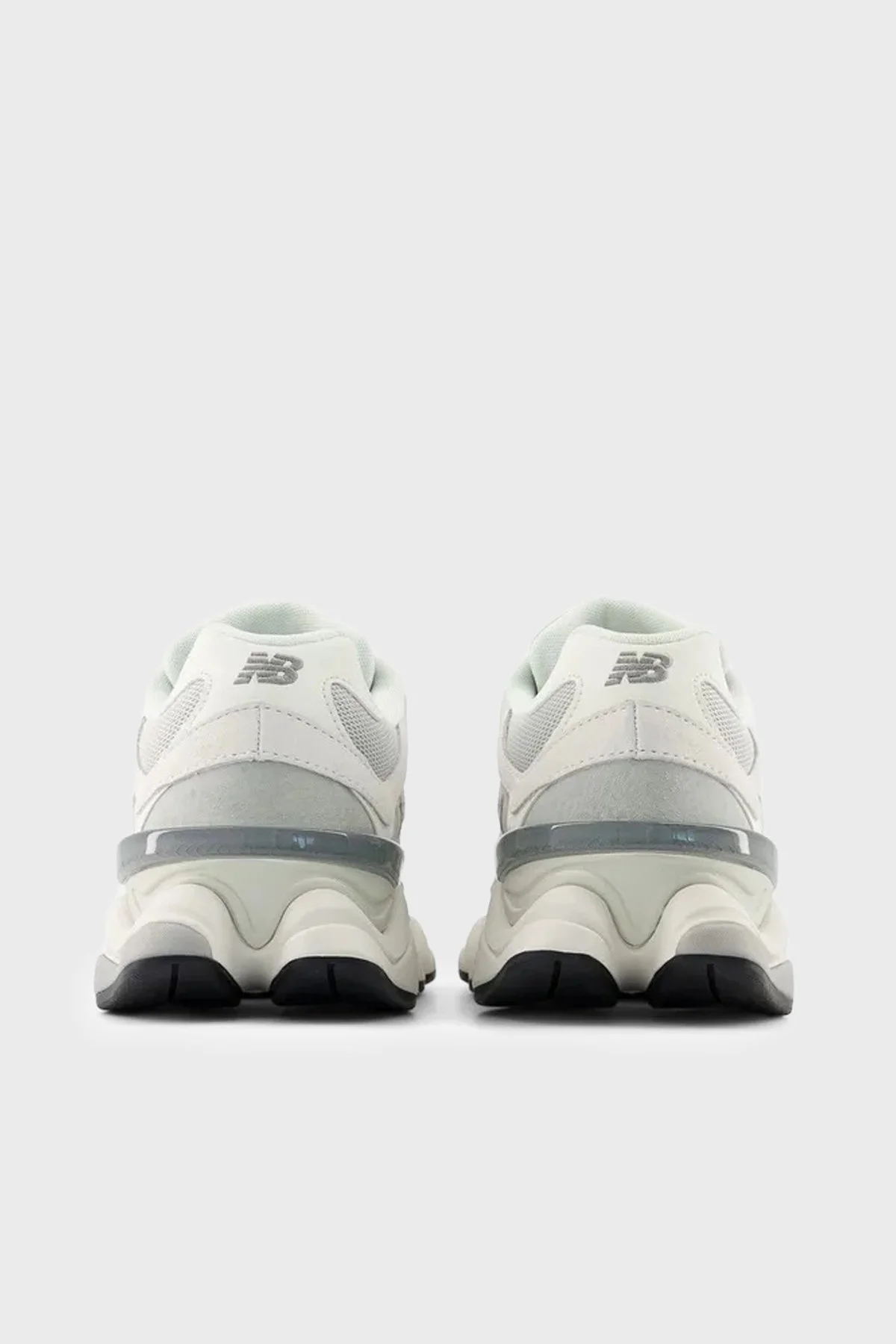 New Balance Deri Karışımlı Logolu Sneaker Unisex Ayakkabı U90602FM AÇIK GRİ - 3