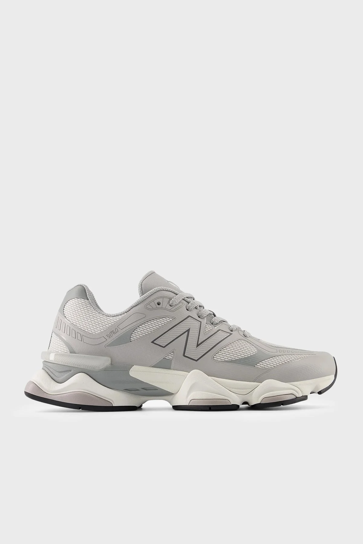 New Balance Deri Karışımlı Sneaker Unisex Ayakkabı U90601NR GRİ - 1