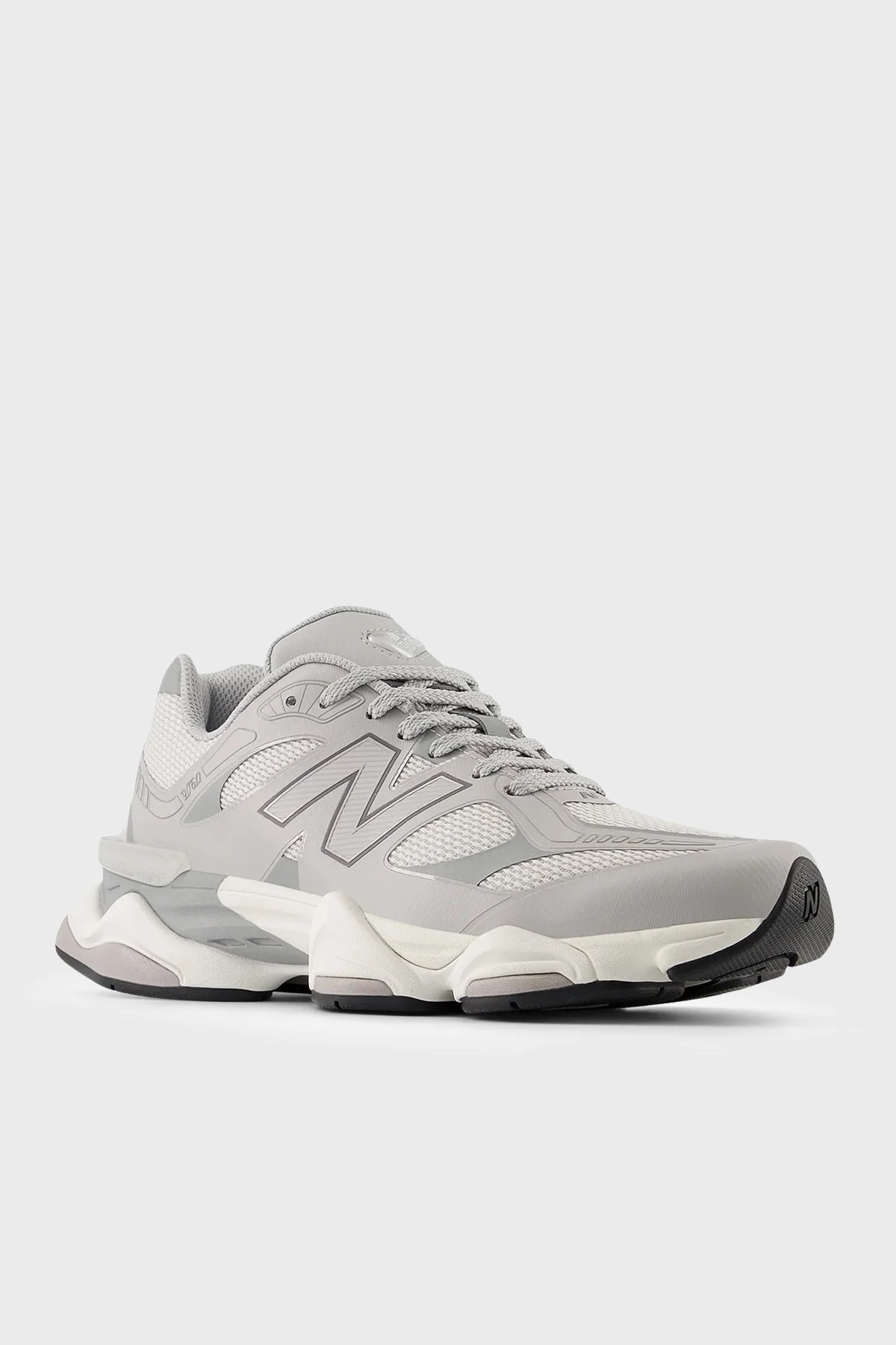 New Balance Deri Karışımlı Sneaker Unisex Ayakkabı U90601NR GRİ - 2