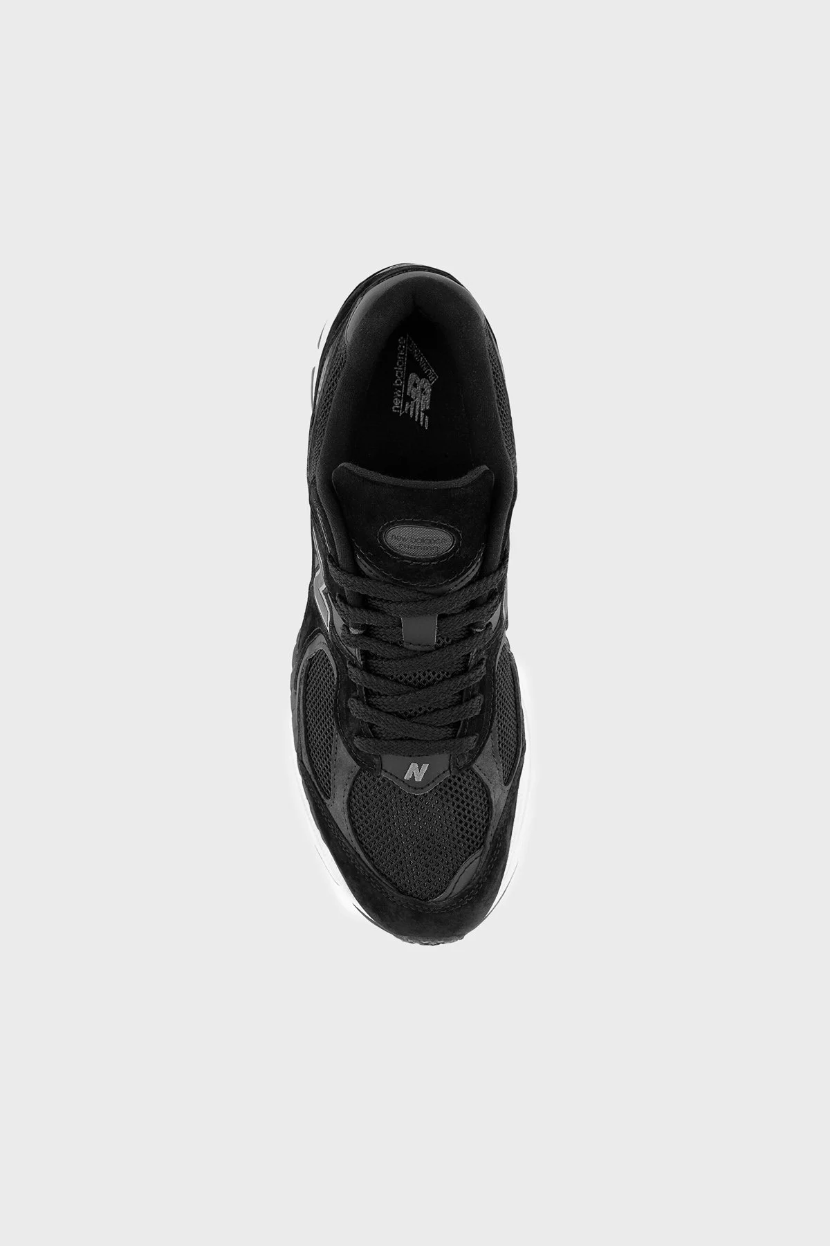 New Balance Deri Logolu Sneaker Unisex Ayakkabı M2002RBK SİYAH - 3