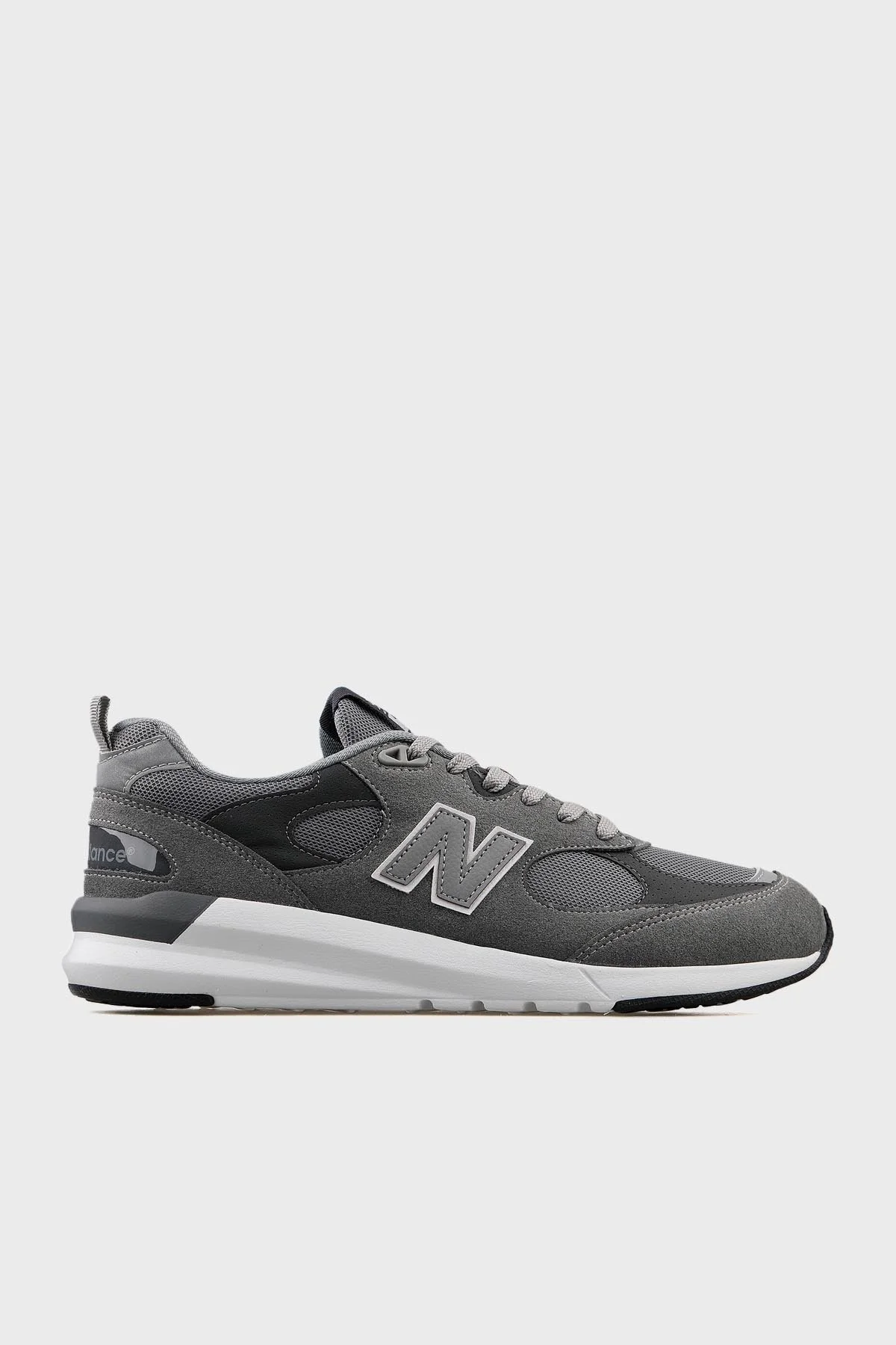 New Balance Lifestyle Süet Fileli Tasarım Günlük Spor Erkek Ayakkabı MS109GGM GRİ - 6