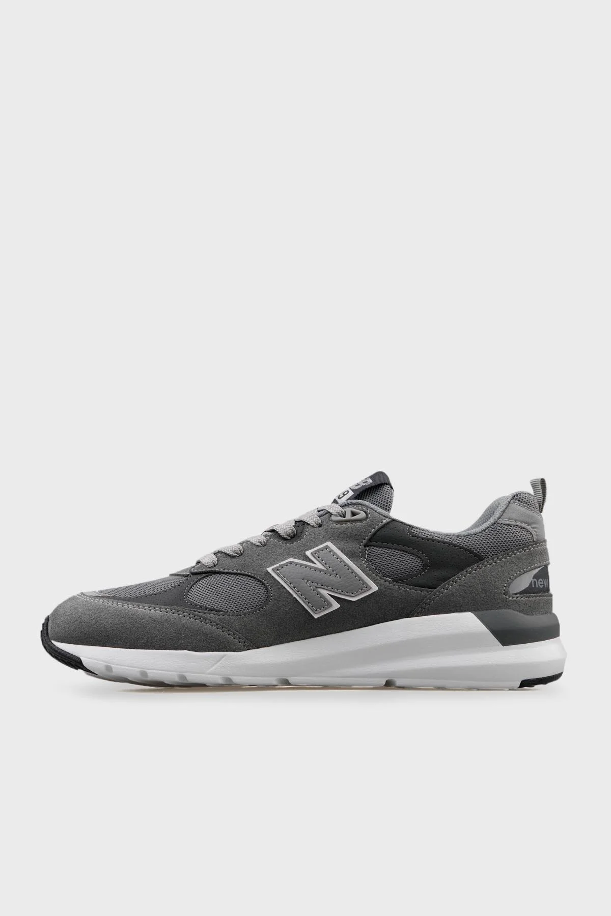 New Balance Lifestyle Süet Fileli Tasarım Günlük Spor Erkek Ayakkabı MS109GGM GRİ - 7