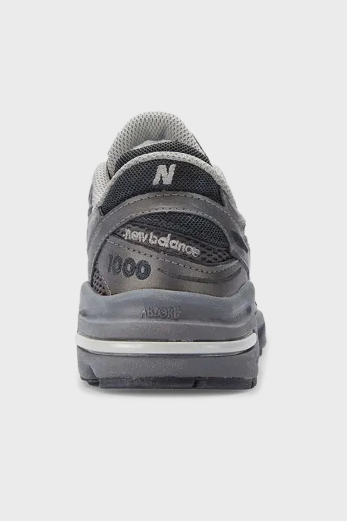 New Balance Logolu Bağcıklı Sneaker Erkek Ayakkabı M1000F SİYAH-GRİ - 4