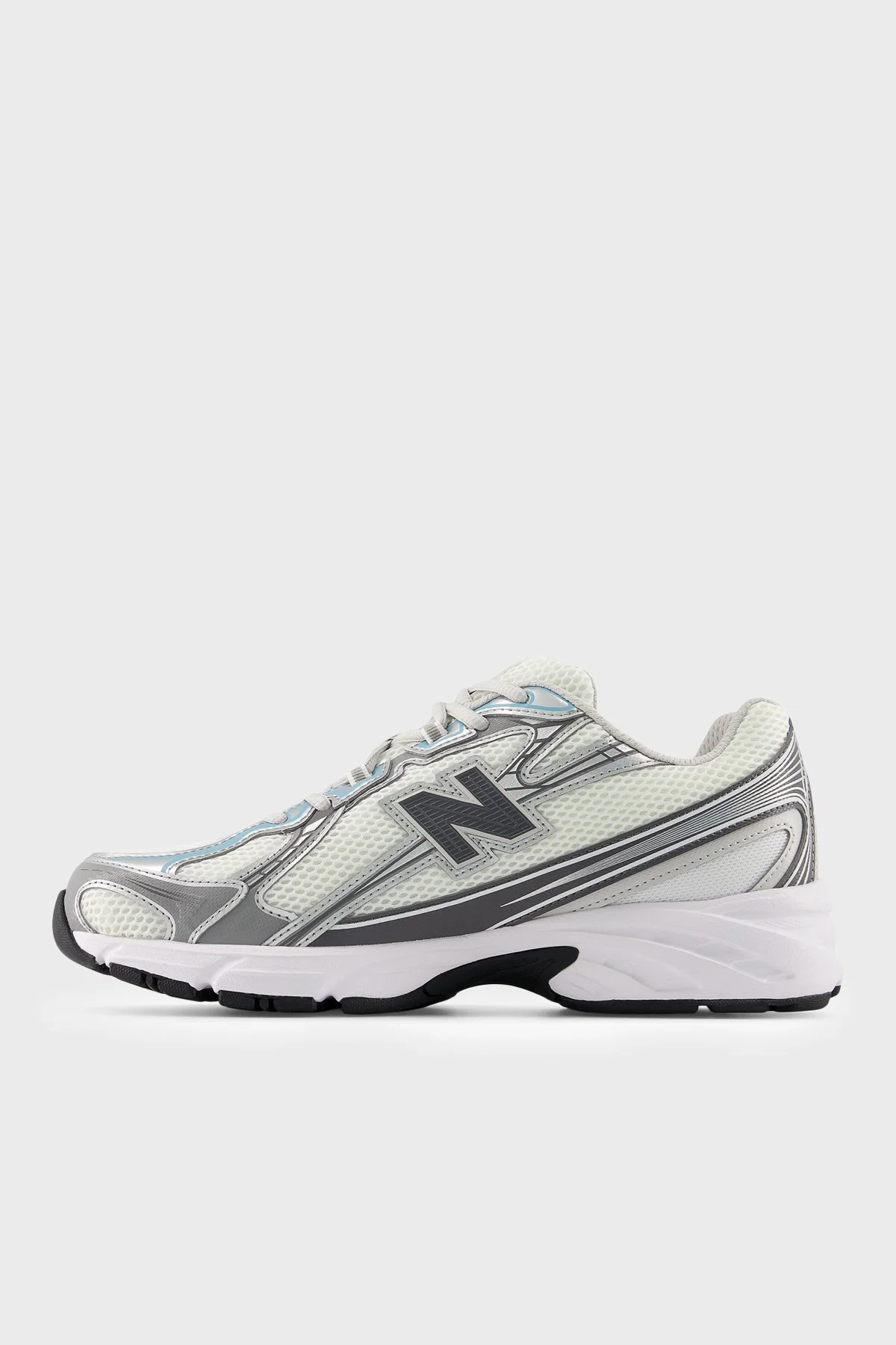New Balance Logolu Bağcıklı Sneaker Unisex Ayakkabı U7402Y9 Beyaz-gri - 2