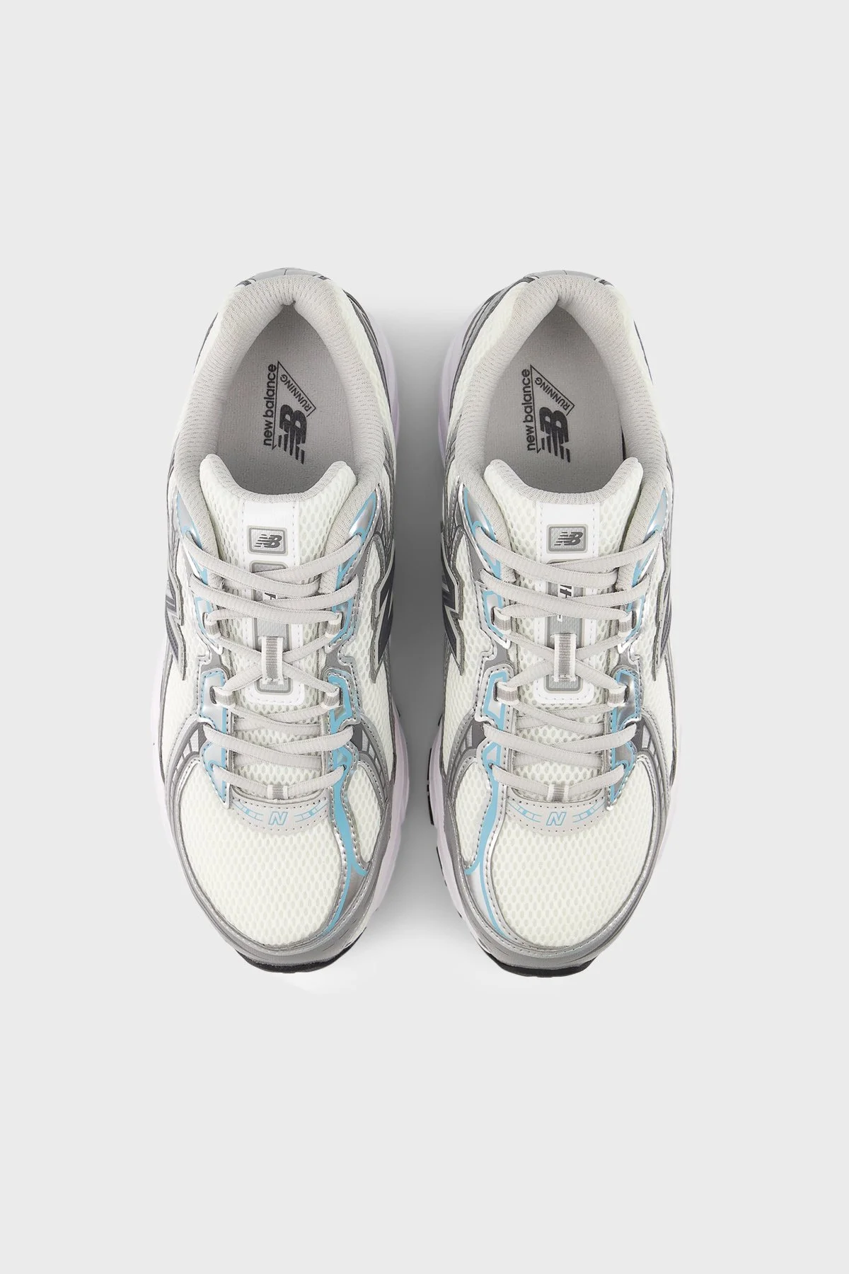 New Balance Logolu Bağcıklı Sneaker Unisex Ayakkabı U7402Y9 Beyaz-gri - 3