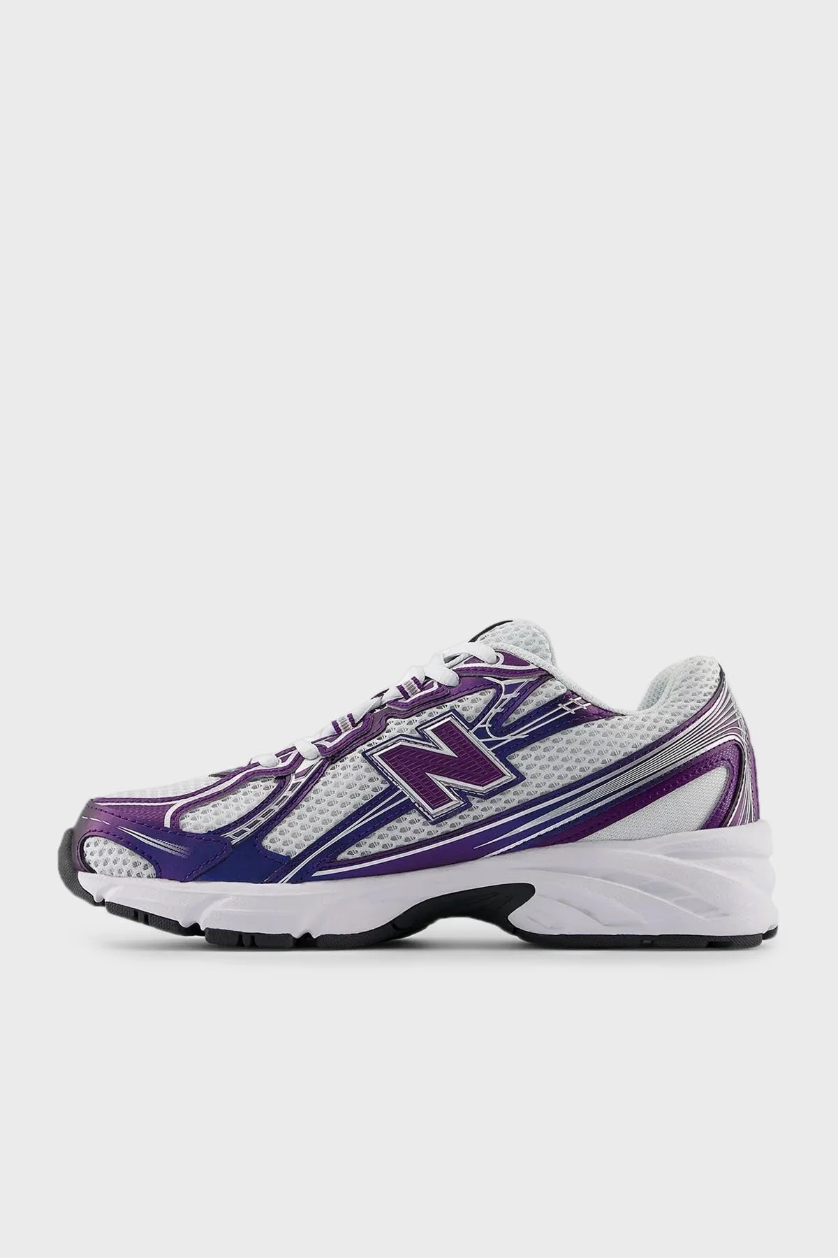 New Balance Logolu File Detaylı Sneaker Unisex Ayakkabı U740CG2 Beyaz-Fuşya - 3