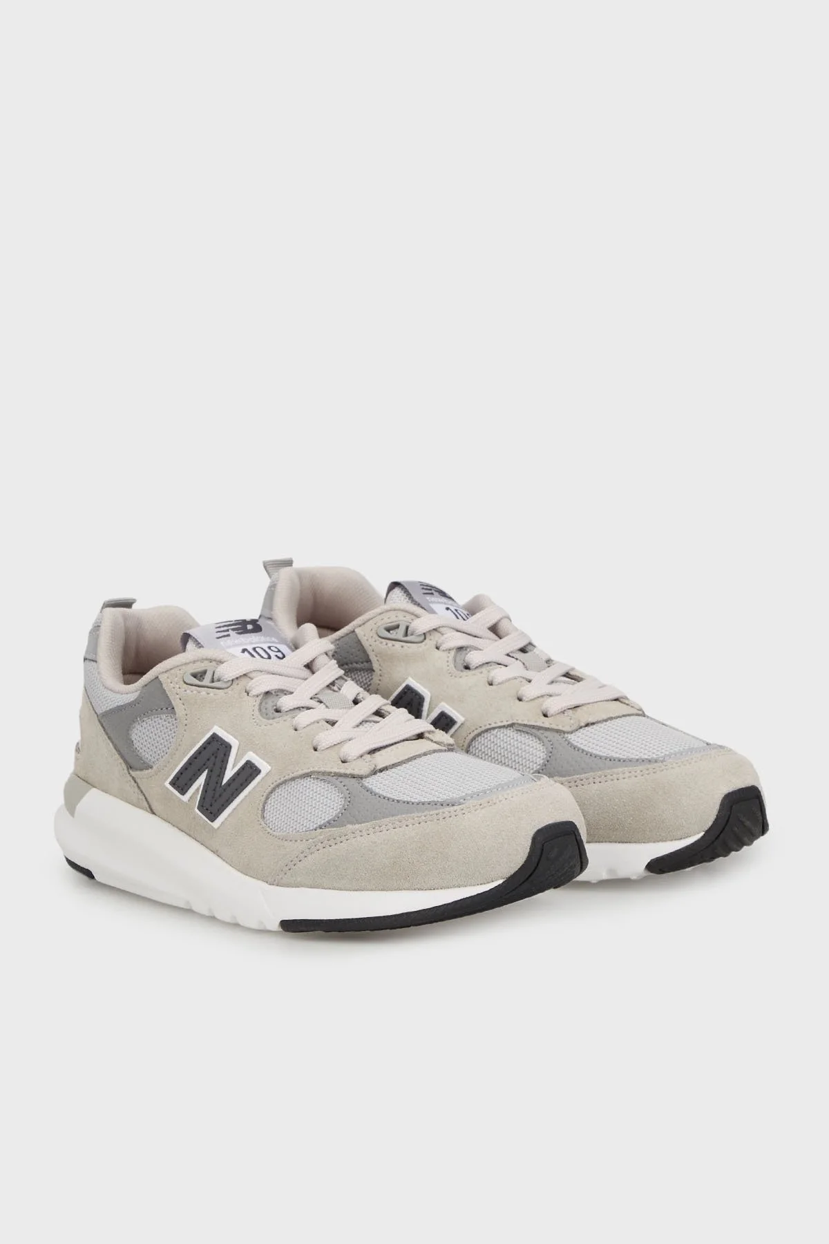 New Balance Logolu Fileli Sneaker NB Lifestyle Bayan Ayakkabı WS109LLG GRİ - 2