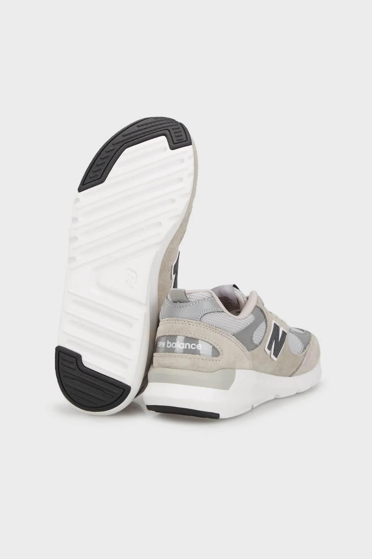 New Balance Logolu Fileli Sneaker NB Lifestyle Bayan Ayakkabı WS109LLG GRİ - 3