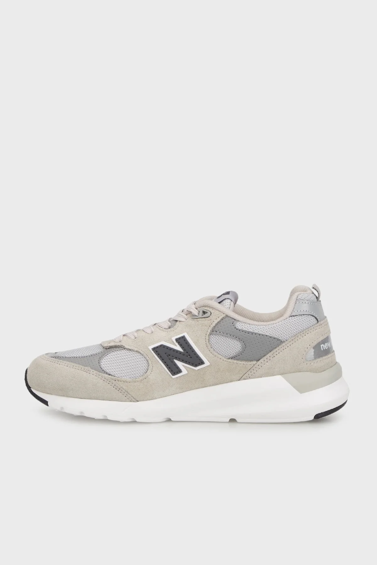 New Balance Logolu Fileli Sneaker NB Lifestyle Bayan Ayakkabı WS109LLG GRİ - 4