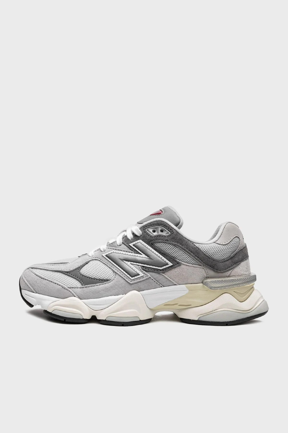 New Balance Logolu Hakiki Deri Kalın Tabanlı Sneaker Unisex Ayakkabı U9060GRY GRİ - 8