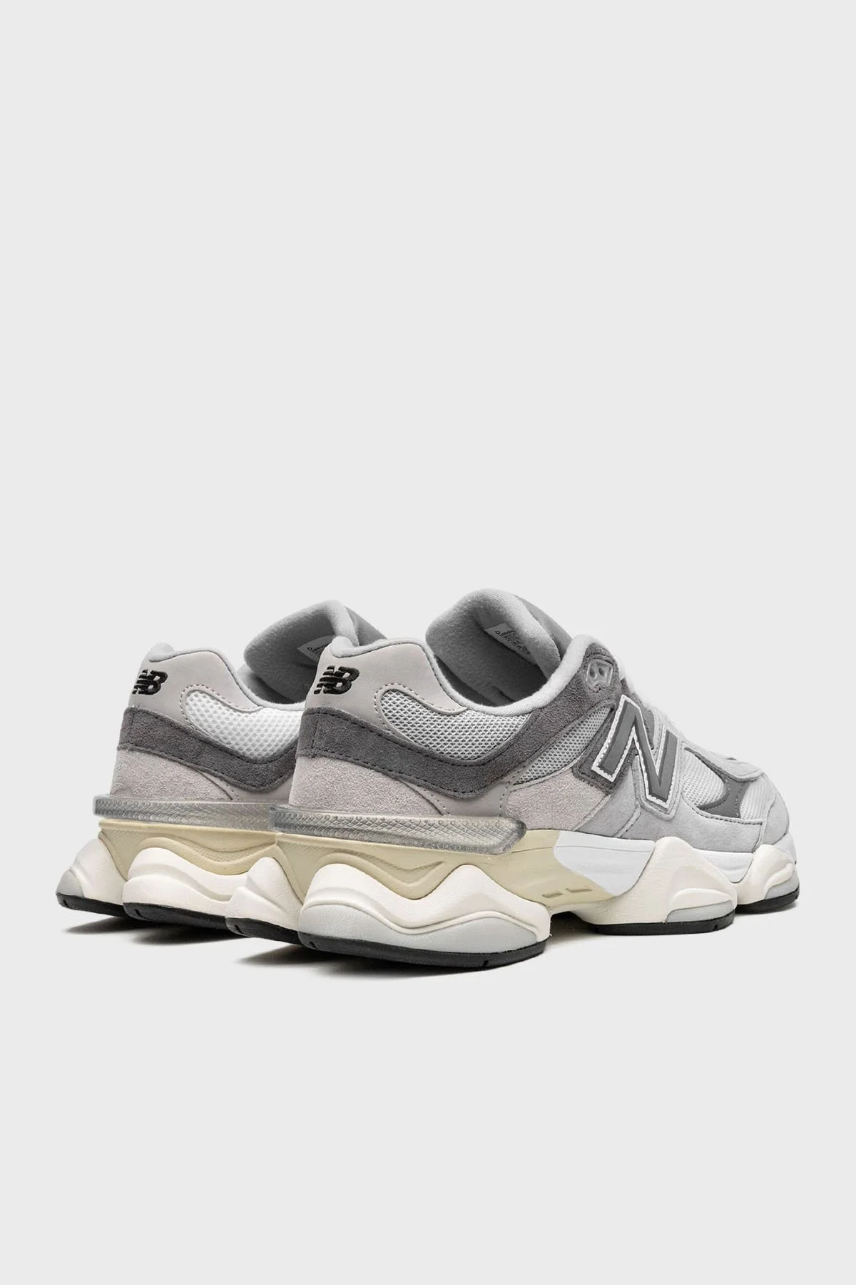 New Balance Logolu Hakiki Deri Kalın Tabanlı Sneaker Unisex Ayakkabı U9060GRY GRİ - 9