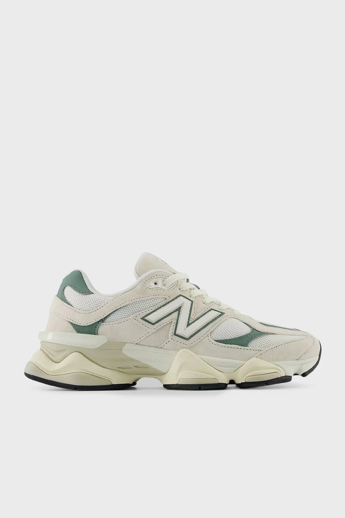 New Balance Logolu Hakiki Deri Kalın Tabanlı Sneaker Unisex Ayakkabı U9060EEI BEYAZ - 7