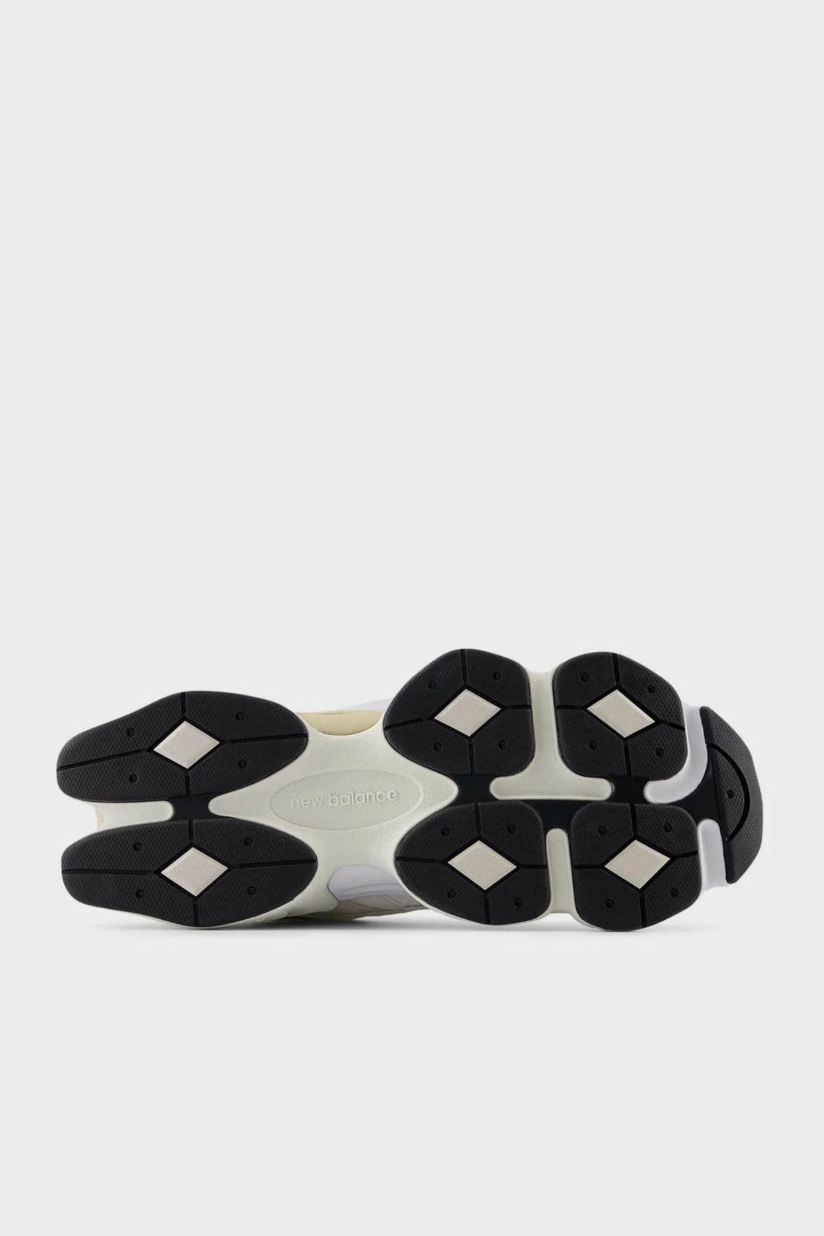 New Balance Logolu Hakiki Deri Kalın Tabanlı Sneaker Unisex Ayakkabı U9060WHT BEYAZ-BEJ - 10