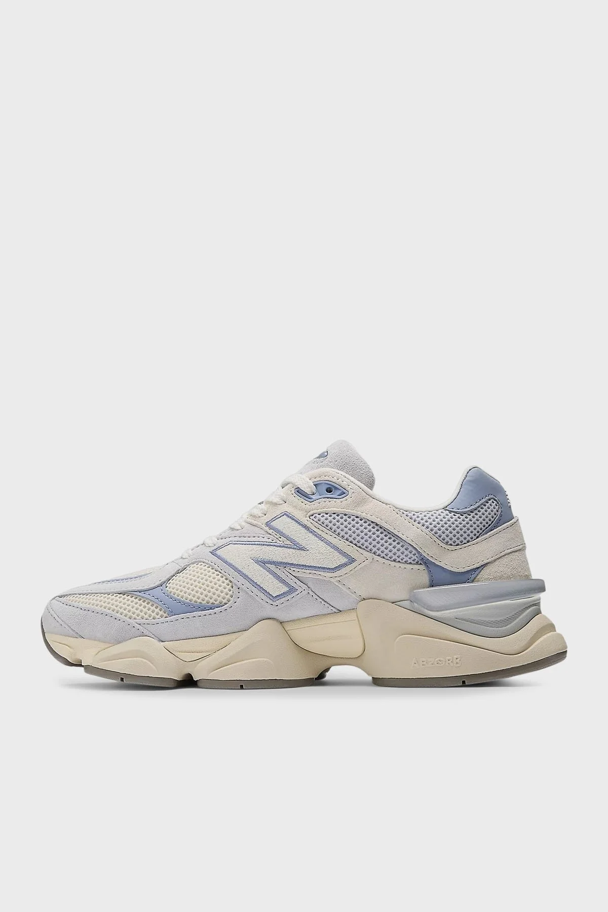 New Balance Logolu Hakiki Deri Süet Detaylı Sneaker Bayan Ayakkabı U9060EEL BEJ - 9