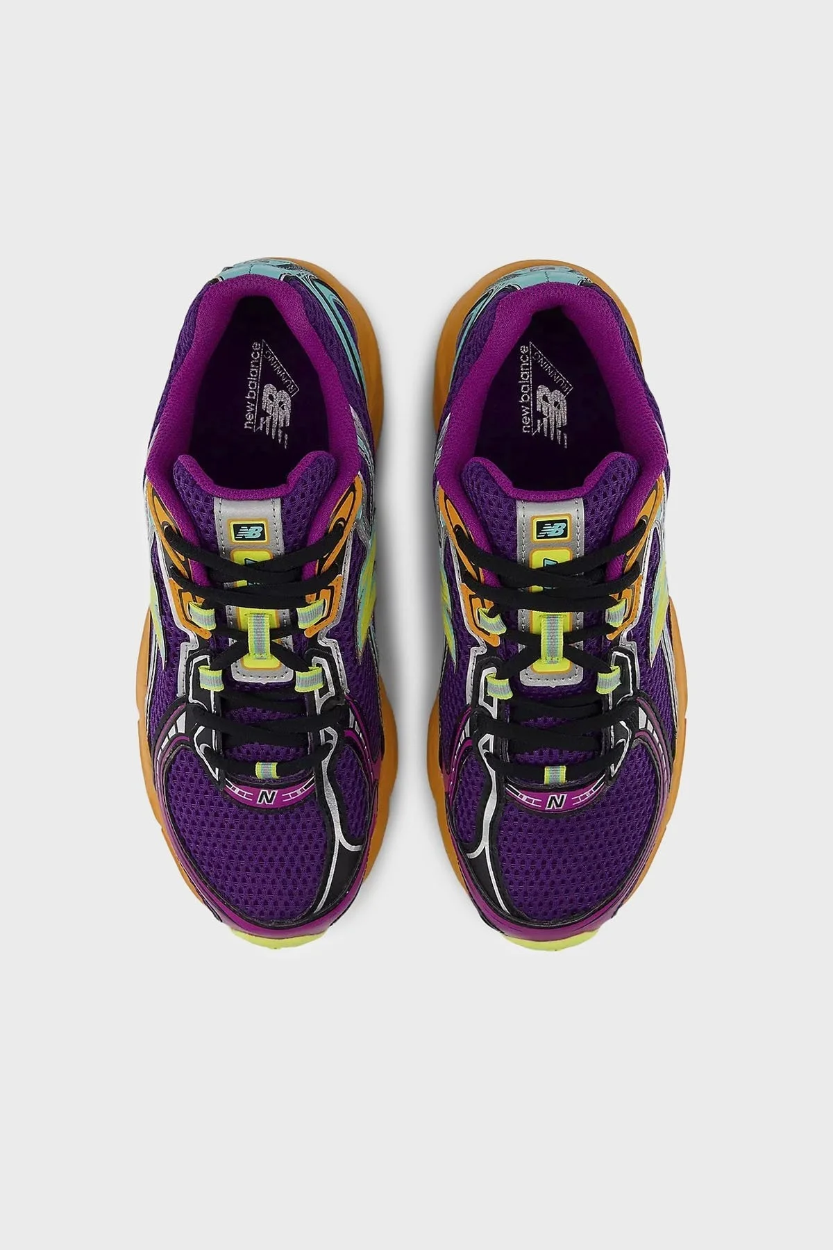 New Balance Logolu Renk Bloklu Sneaker Bayan Ayakkabı U740MC2 MOR - 4