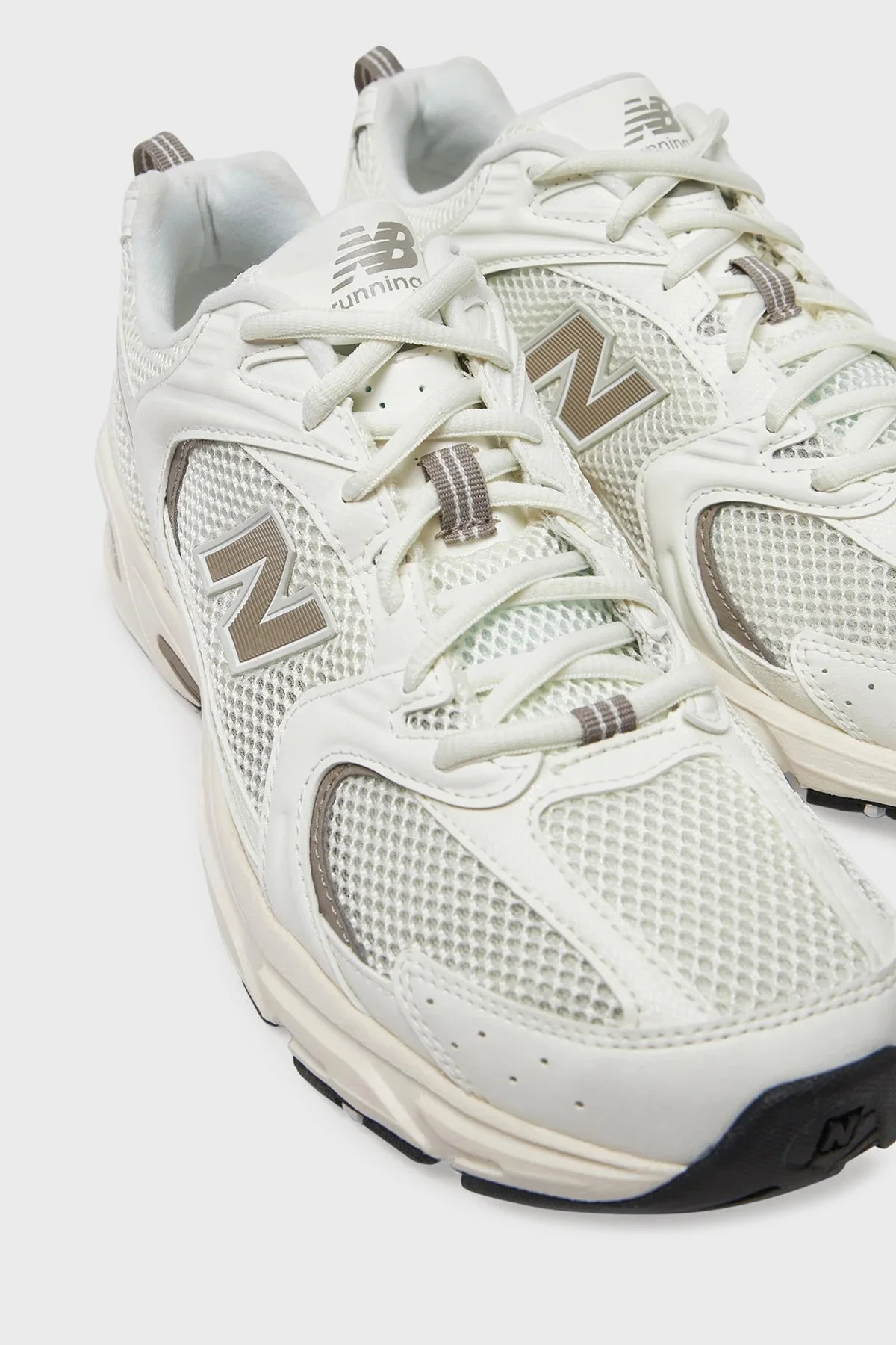 New Balance Logolu Sneaker Bayan Ayakkabı U530CSB BEJ - 4