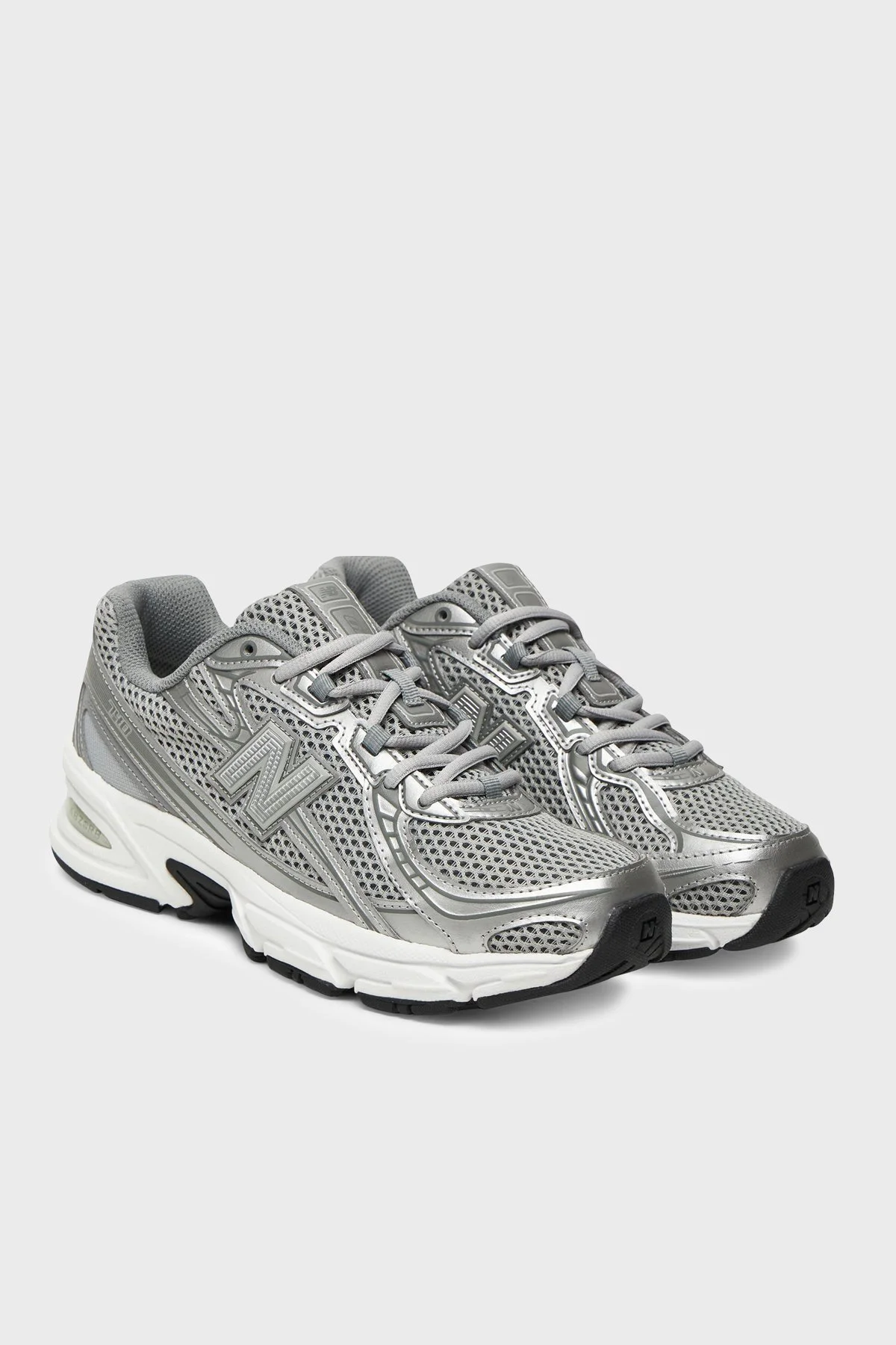 New Balance Logolu Sneaker Bayan Ayakkabı U740SG2 GÜMÜŞ - 2