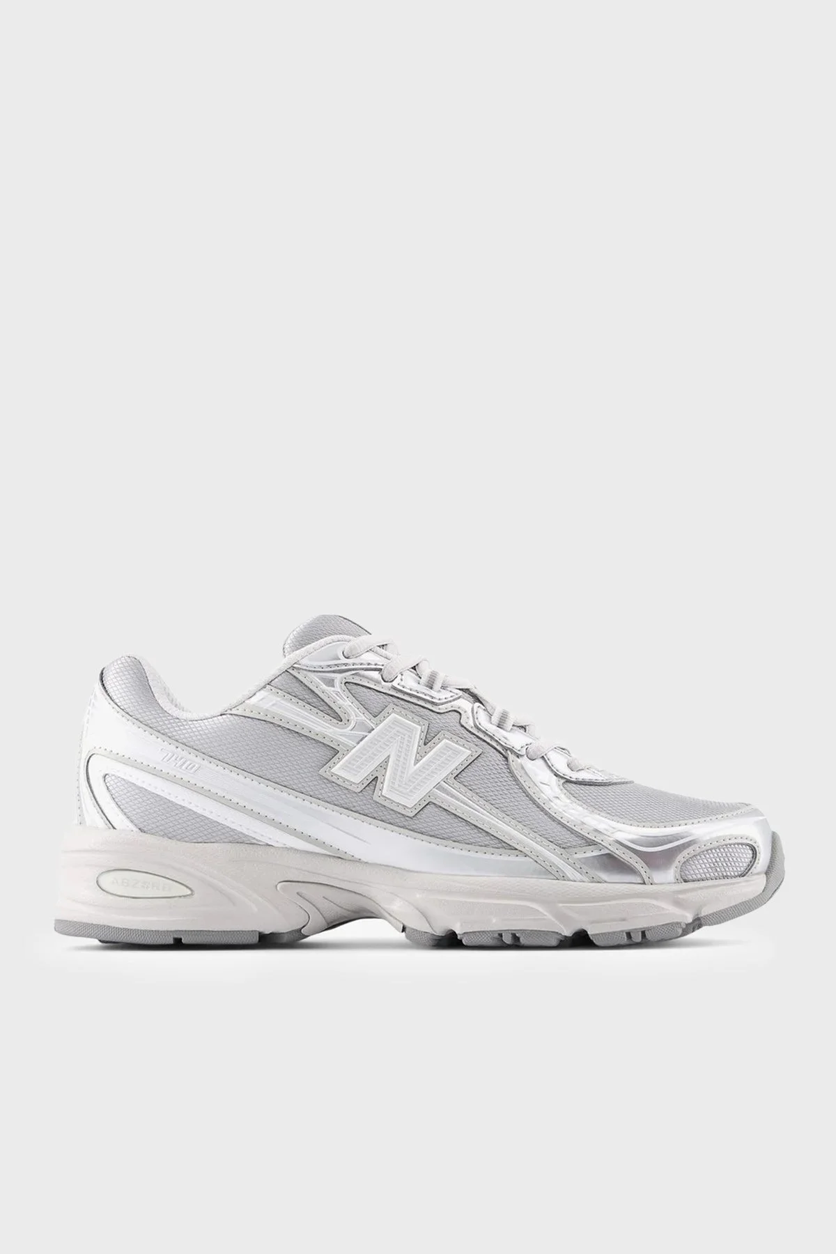 New Balance Logolu Sneaker Kadın Ayakkabı U7405I7 Gümüş - 1