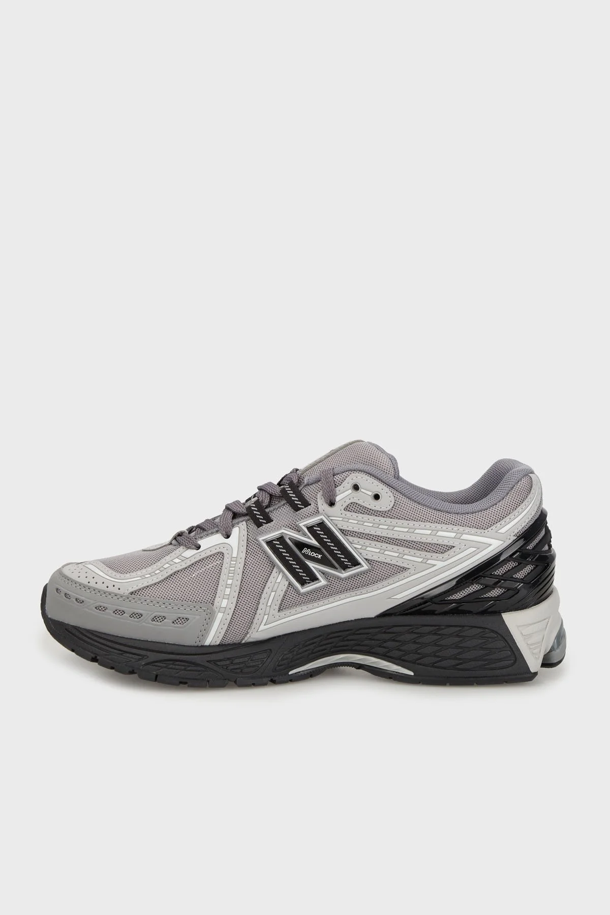 New Balance Logolu Sneaker Unisex Ayakkabı M1906RLG GRİ-SİYAH - 2