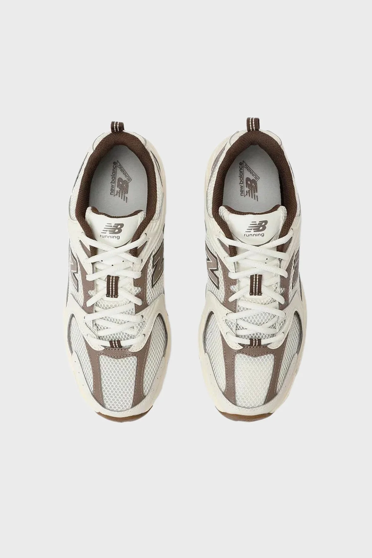 New Balance Logolu Sneaker Unisex Ayakkabı MR530ASM BEJ-KAHVE - 3