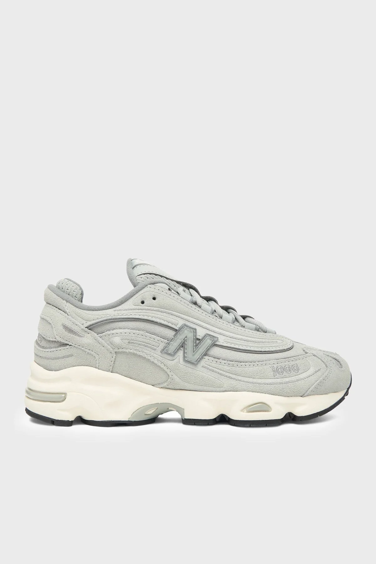 New Balance Logolu Sneaker Unisex Ayakkabı U10002LV Gri - 1