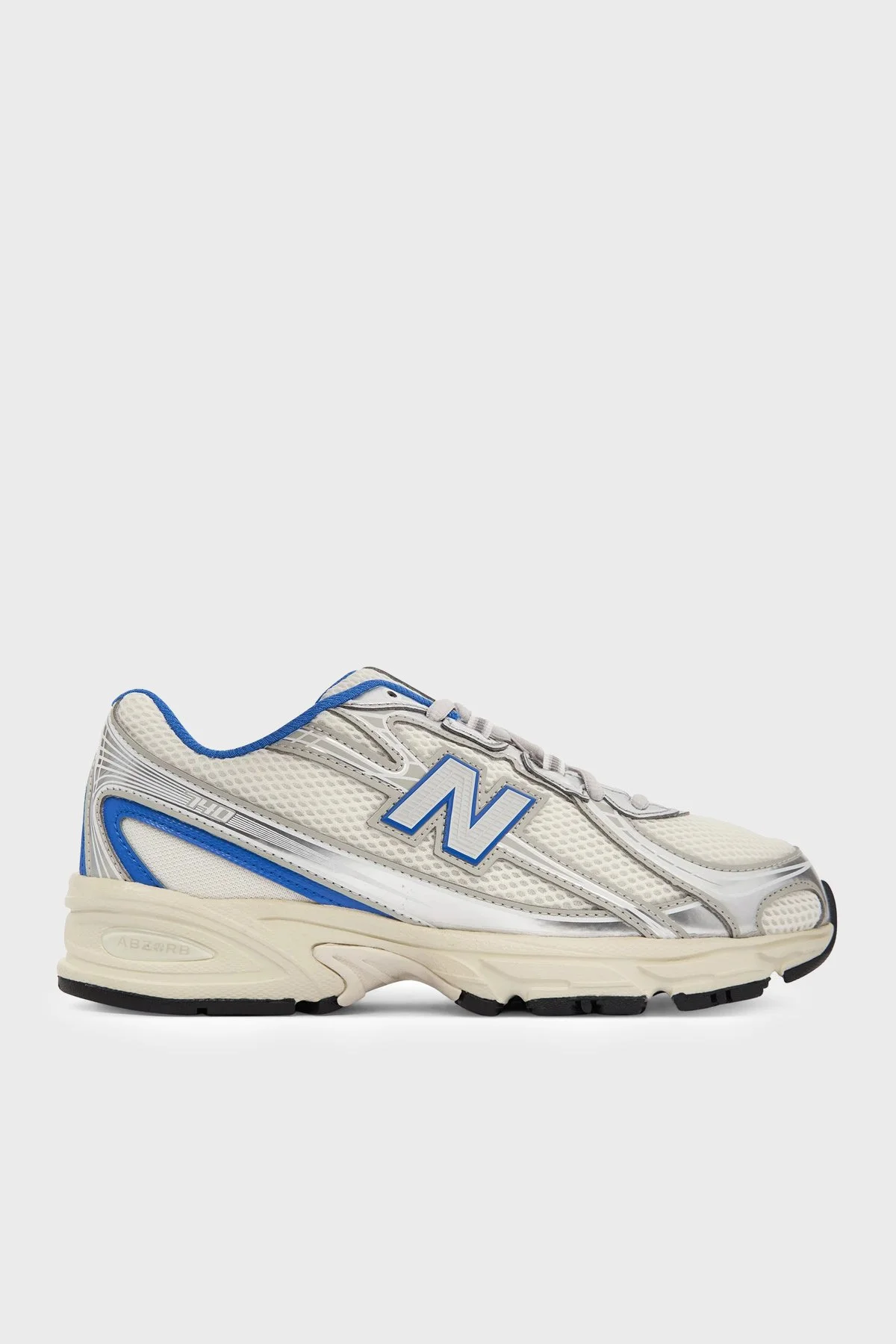 New Balance Logolu Sneaker Unisex Ayakkabı U74034F Beyaz-mavi - 1