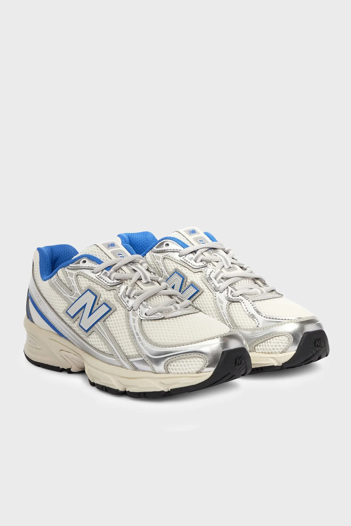 New Balance Logolu Sneaker Unisex Ayakkabı U74034F Beyaz-mavi - 3