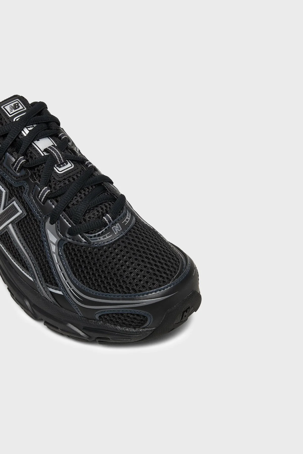 New Balance Logolu Sneaker Unisex Ayakkabı U740BM2 SİYAH-GÜMÜŞ - 5