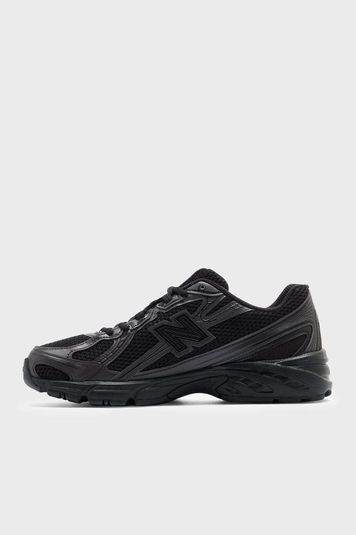 New Balance Logolu Sneaker Unisex Ayakkabı U740BO2 Siyah - 3