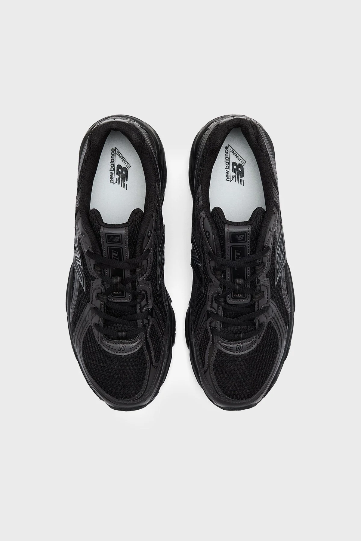 New Balance Logolu Sneaker Unisex Ayakkabı U740BO2 Siyah - 4