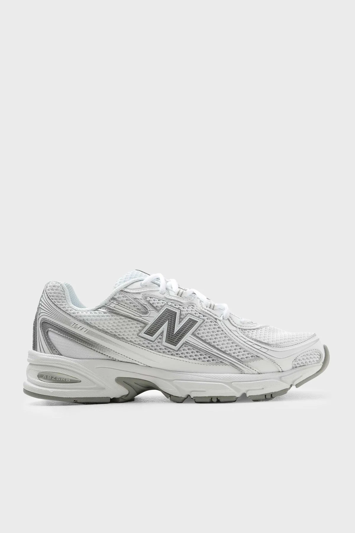 New Balance Logolu Sneaker Unisex Ayakkabı U740WM2 BEYAZ-GÜMÜŞ - 1