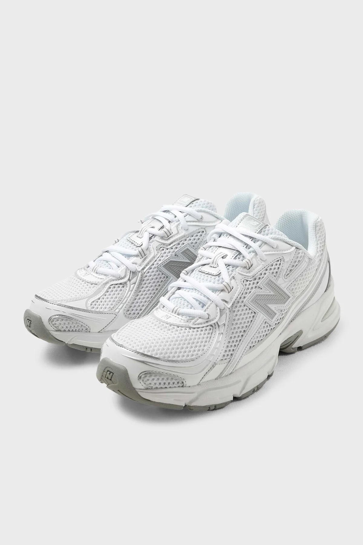 New Balance Logolu Sneaker Unisex Ayakkabı U740WM2 BEYAZ-GÜMÜŞ - 4