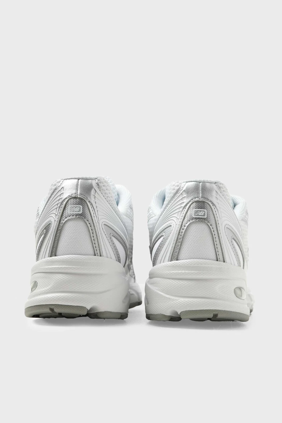 New Balance Logolu Sneaker Unisex Ayakkabı U740WM2 BEYAZ-GÜMÜŞ - 5