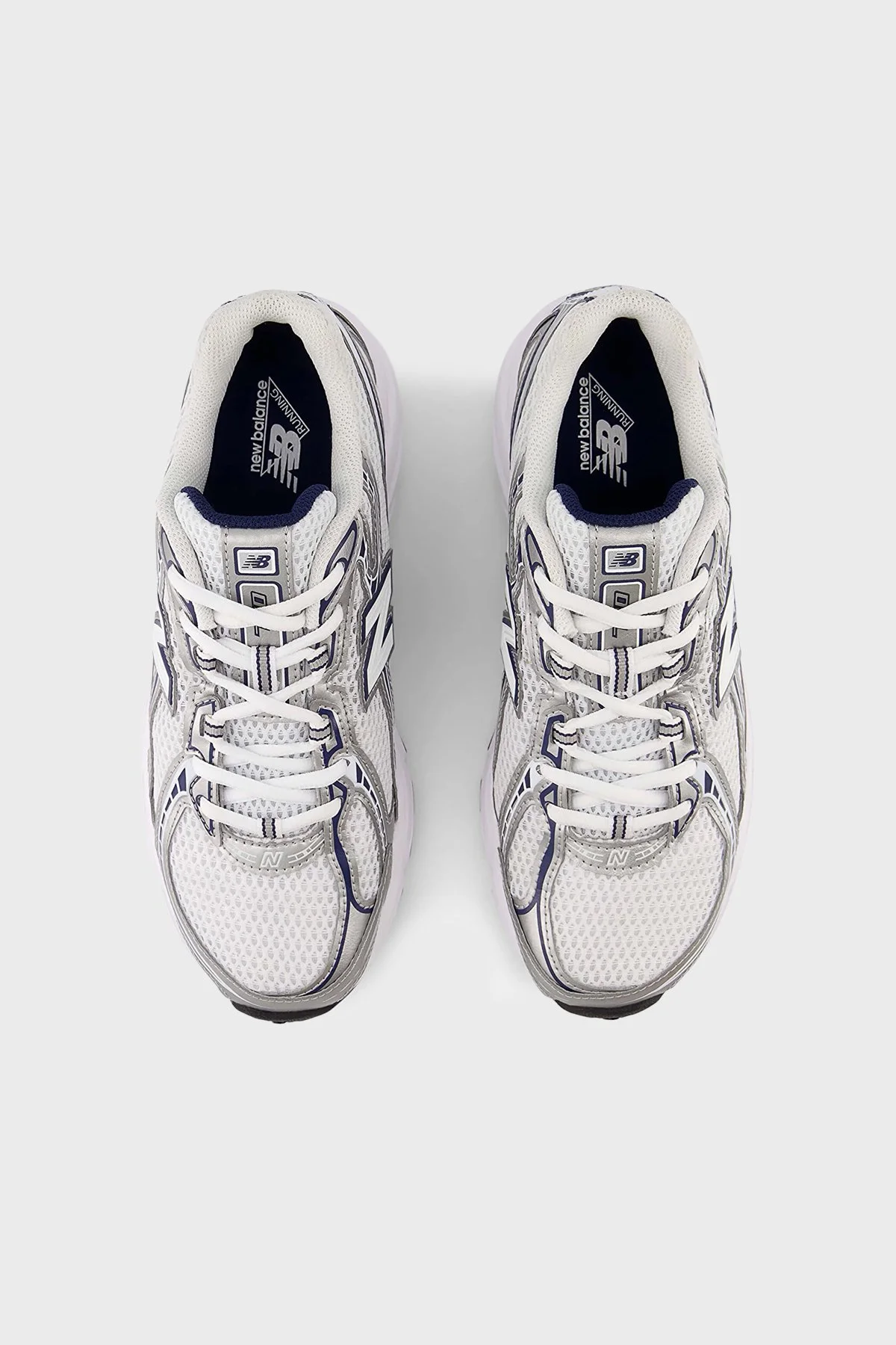 New Balance Logolu Sneaker Unisex Ayakkabı U740WN2 BEYAZ-GRİ - 4